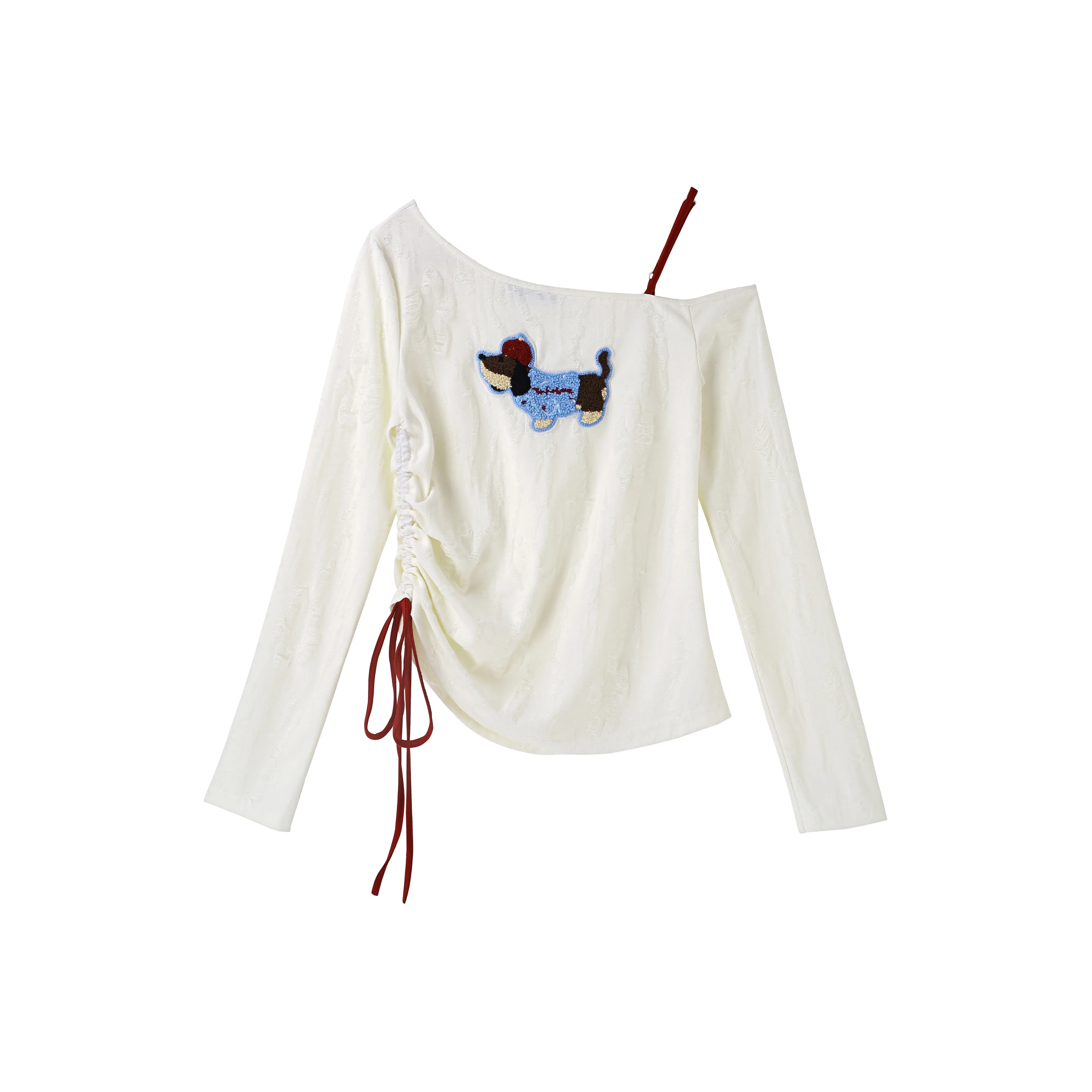 Tryforlove Экрю Женские T-рубашки