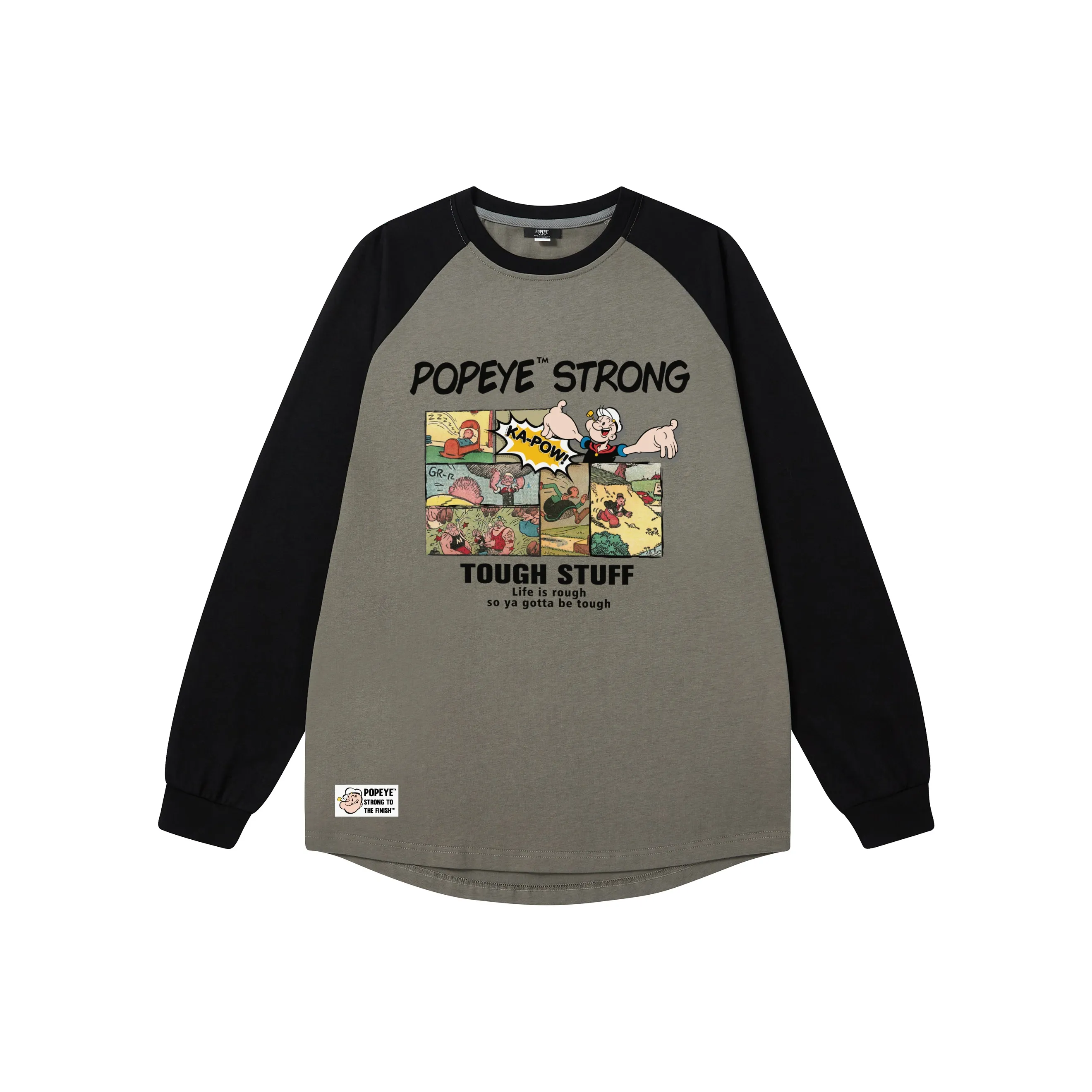 POPEYE Длинный рукав Т-рубашка Унисекс