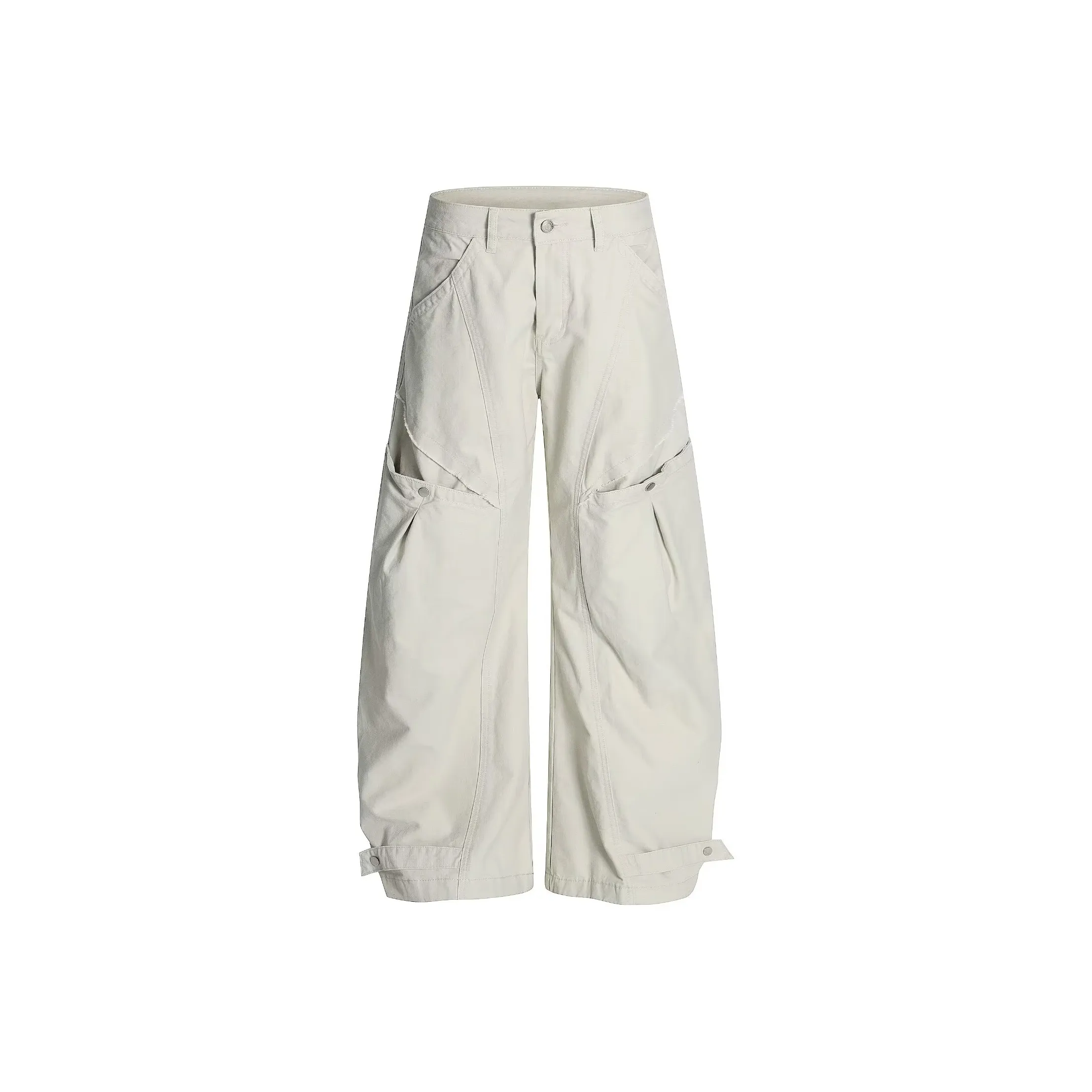 THE AIER Экрю Мужские Карго Брюки