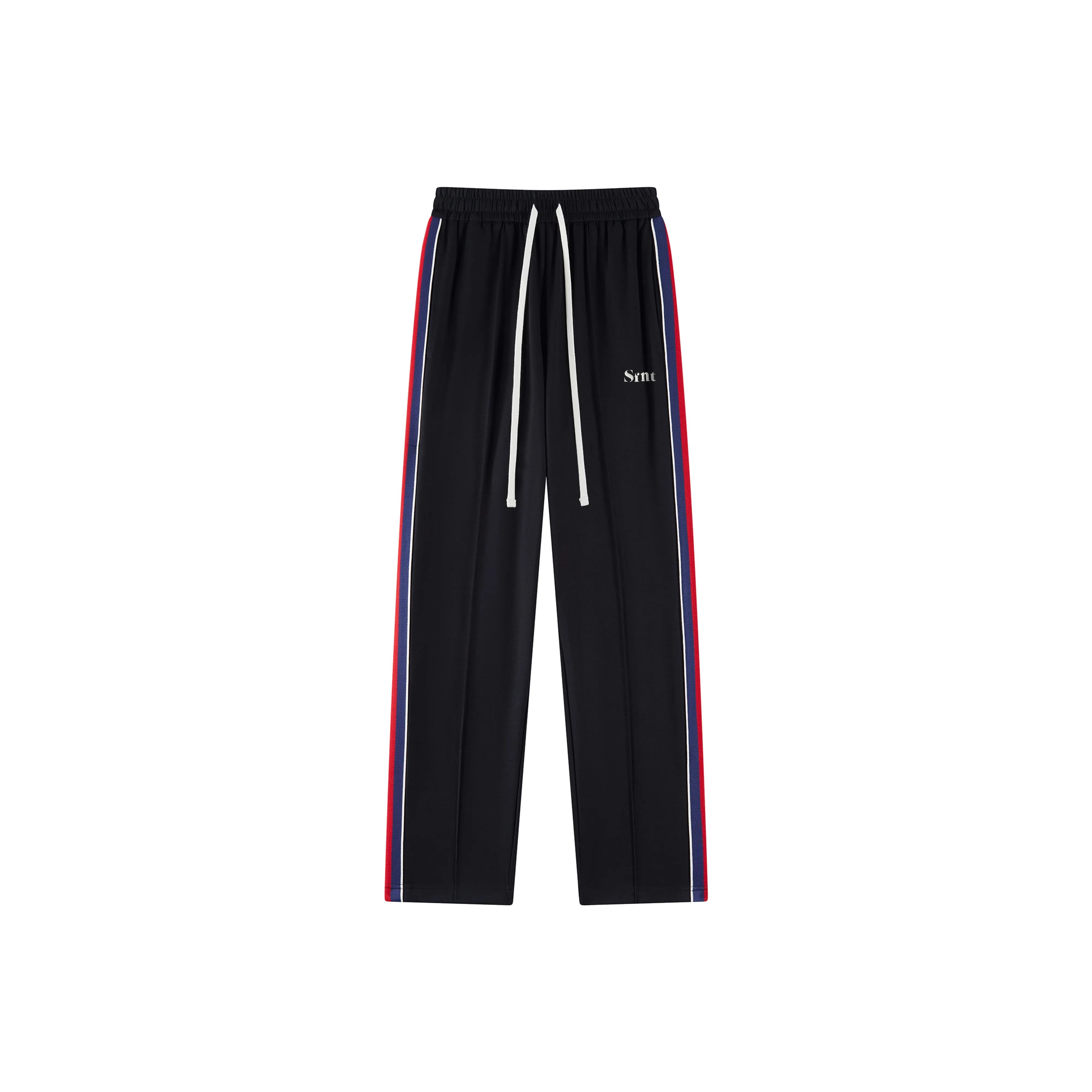 SFNT Красный Синий Полосы Унисекс Повседневные Штаны