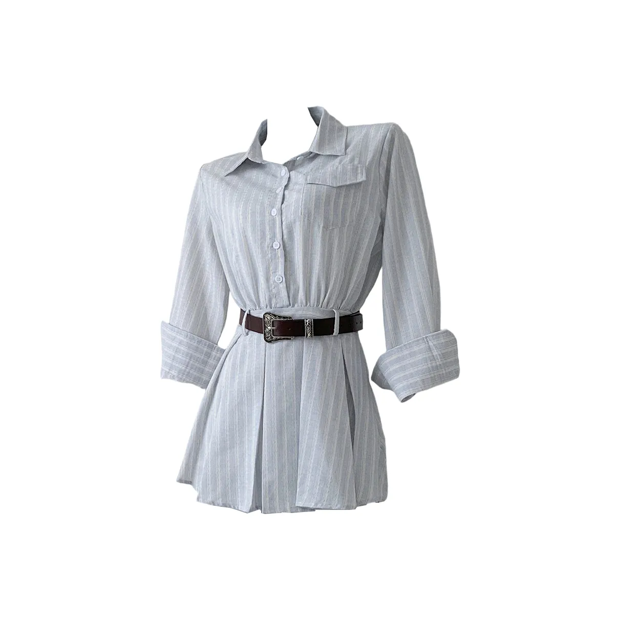 GRAYISMOON Длинное платье с длинными рукавами женское