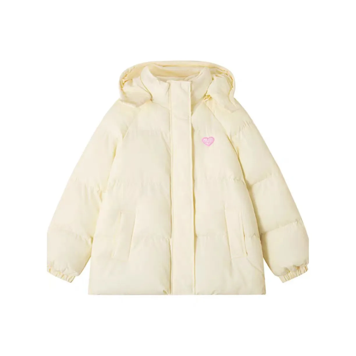 KEAB Светло-желтый женский пуховик