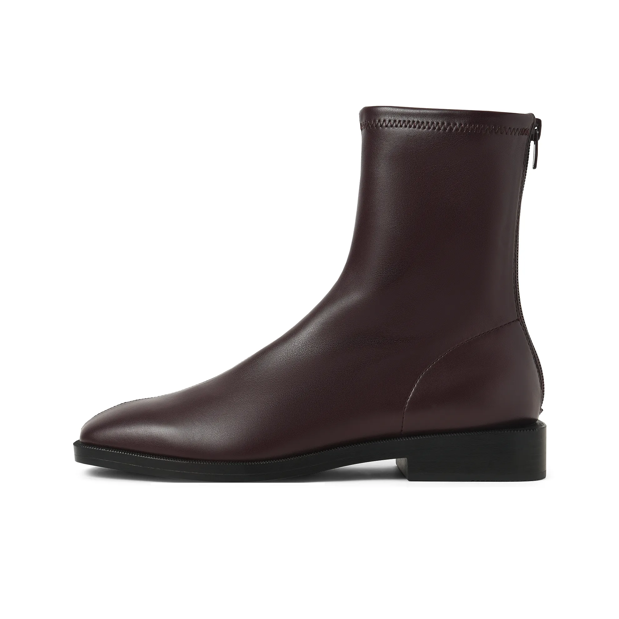 CHARLES&KEITH Small Ck Ankle Boots 2.7cm Women's