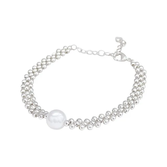 HAZYOU Искусственная жемчужина Браслеты Женские
