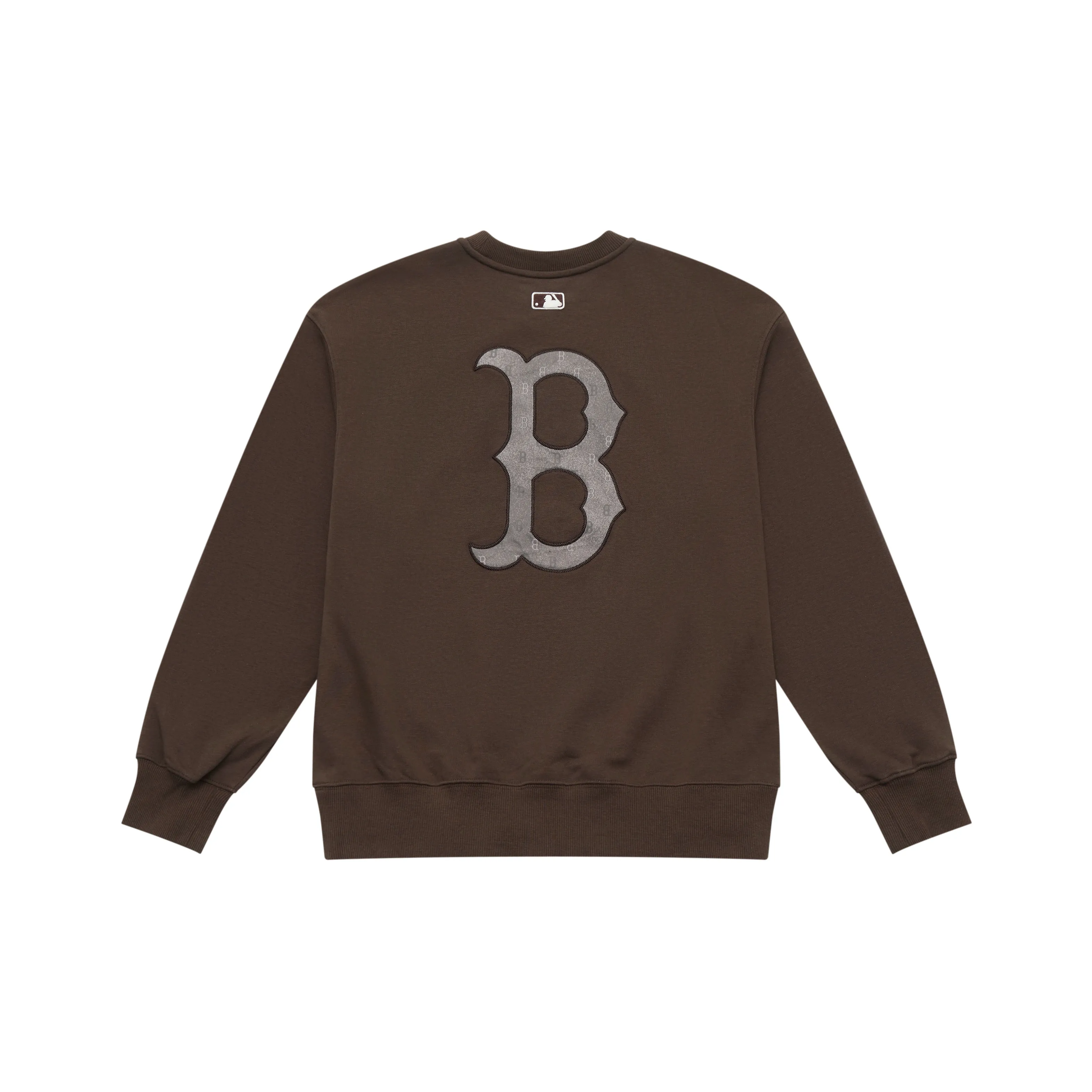 MLB MONOGRAM Коллекция Basic Boston Red Sox 25FW Толстовка Унисекс Стандарт Коричневый