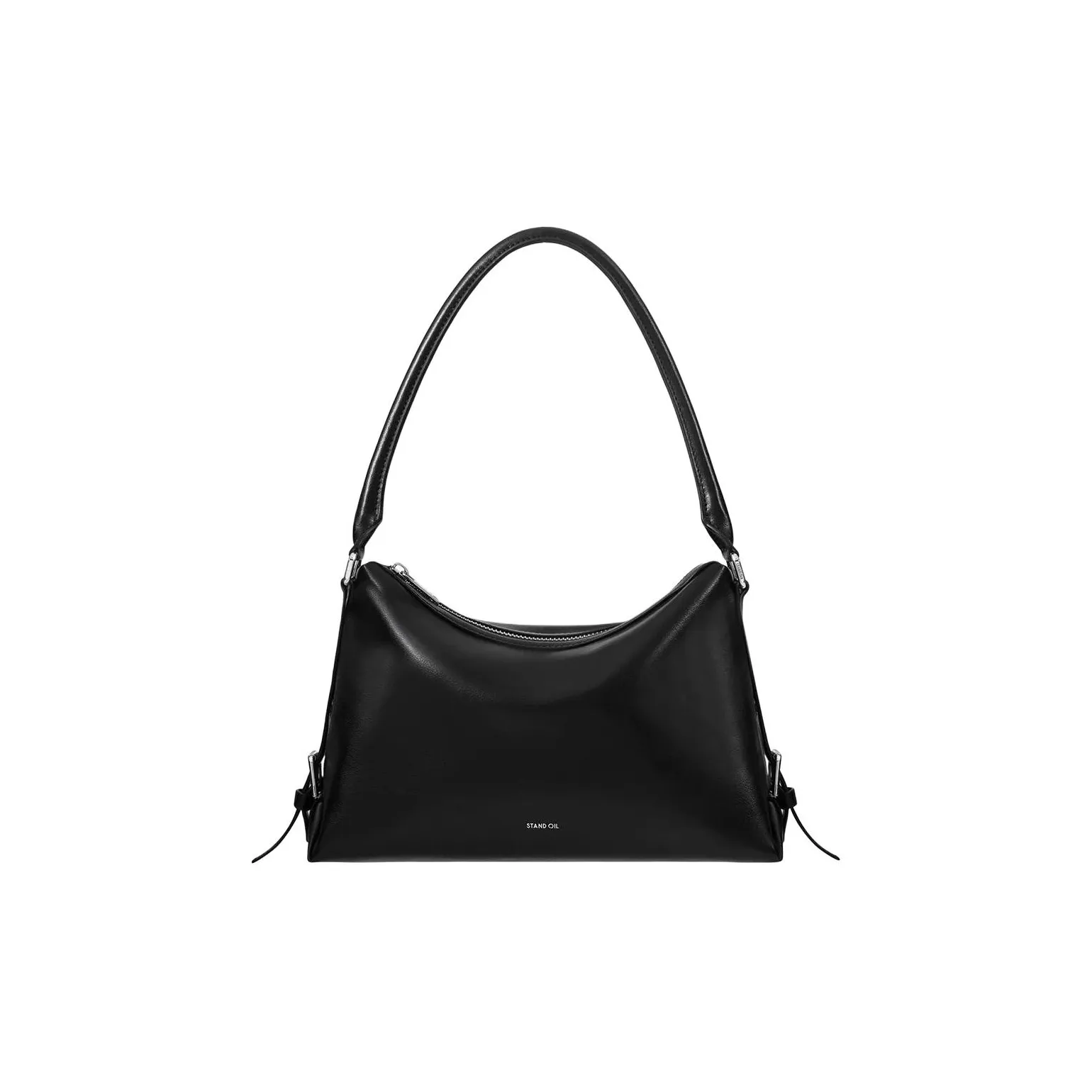 Stand Oil Сумка через плечо из искусственной кожи мини женская черная