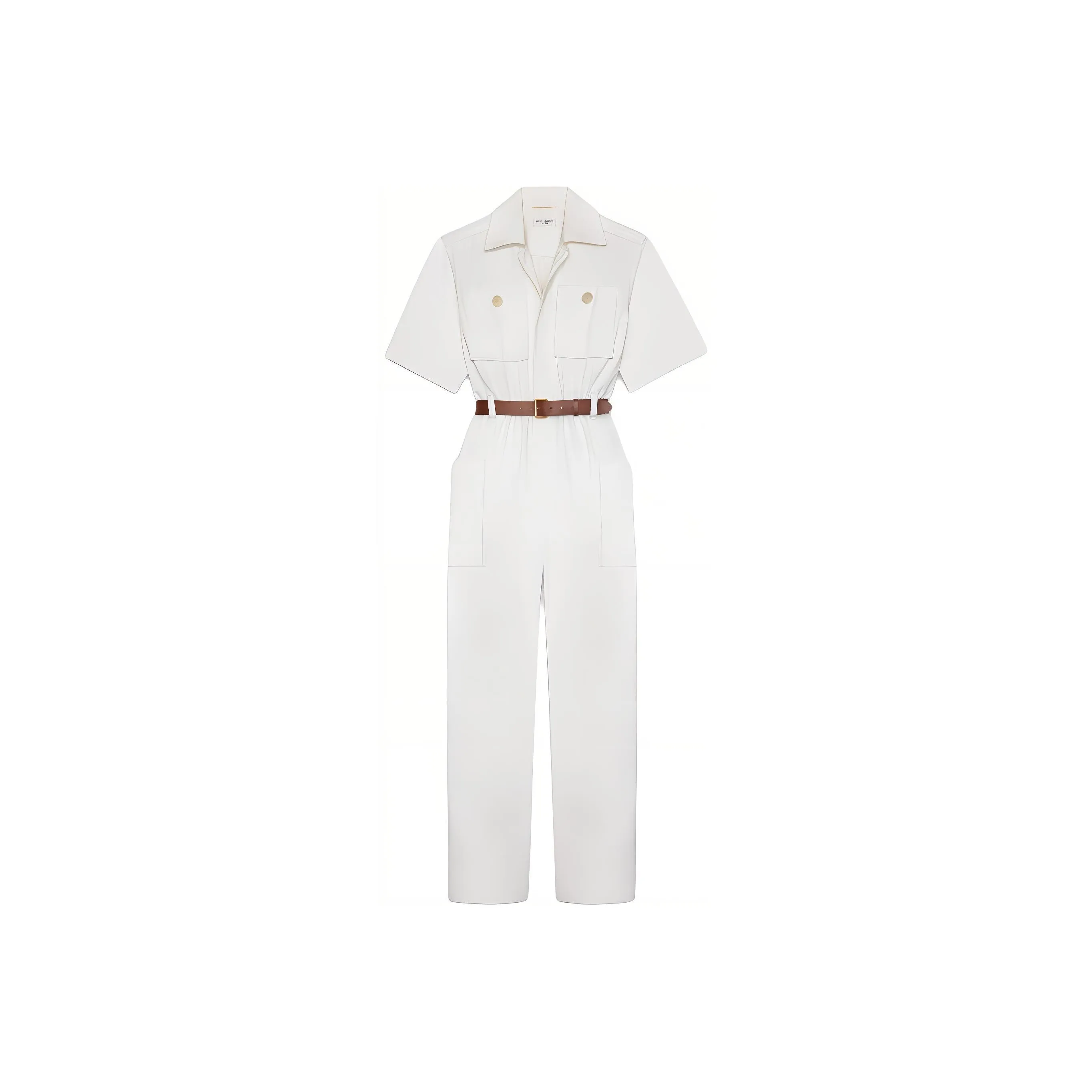 SAINT LAURENT Jumpsuit Women's White