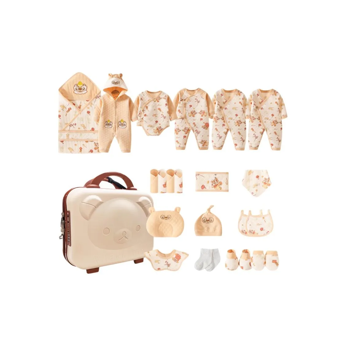 Dis Rabbit Newborn Малыш Подарочная коробка Хаки Малыш