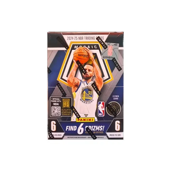 PANINI Мозаика Баскетбол Blaster NBA Player Спортивные карты Целая коробка