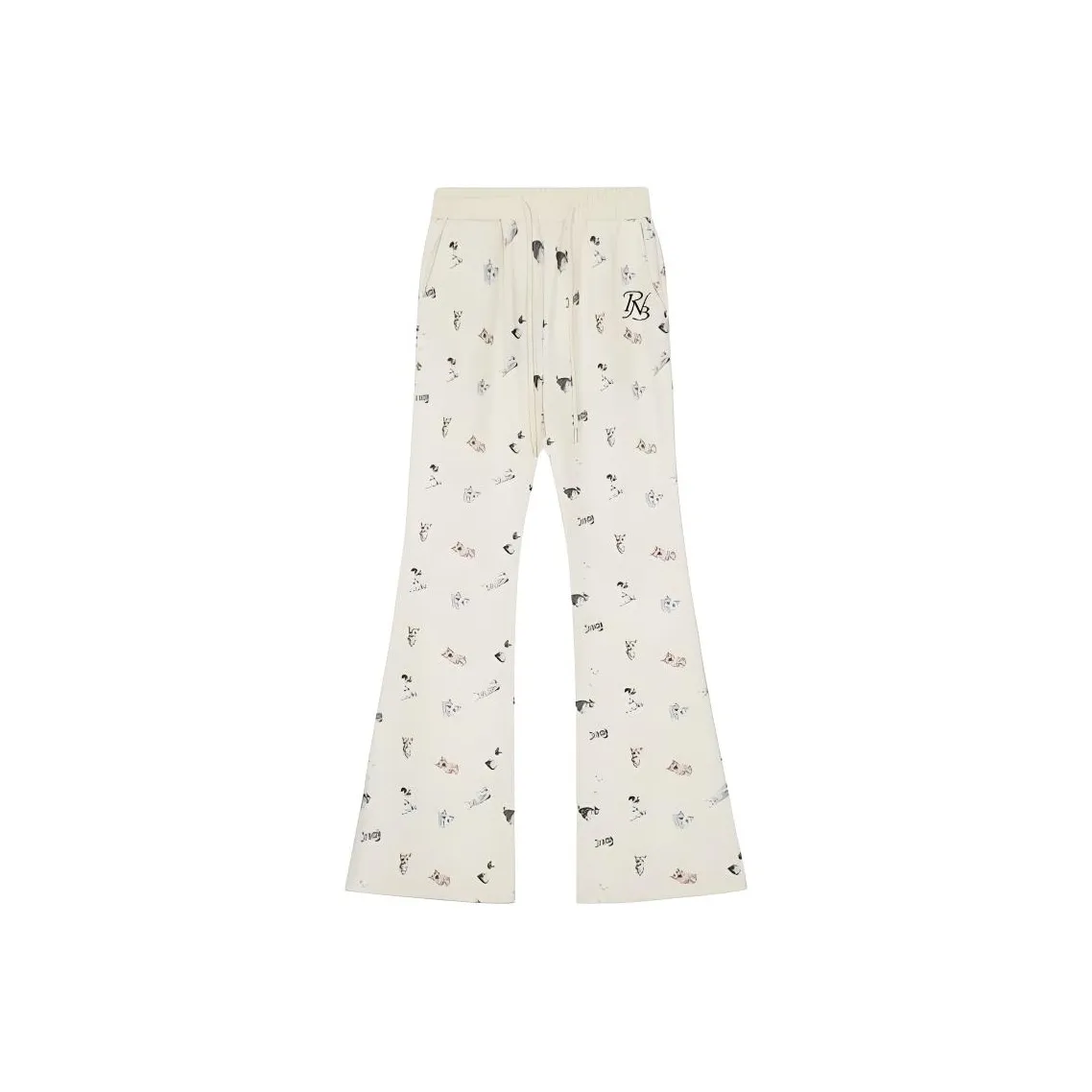 PNVB Белый абрикос Женские Повседневные Штаны