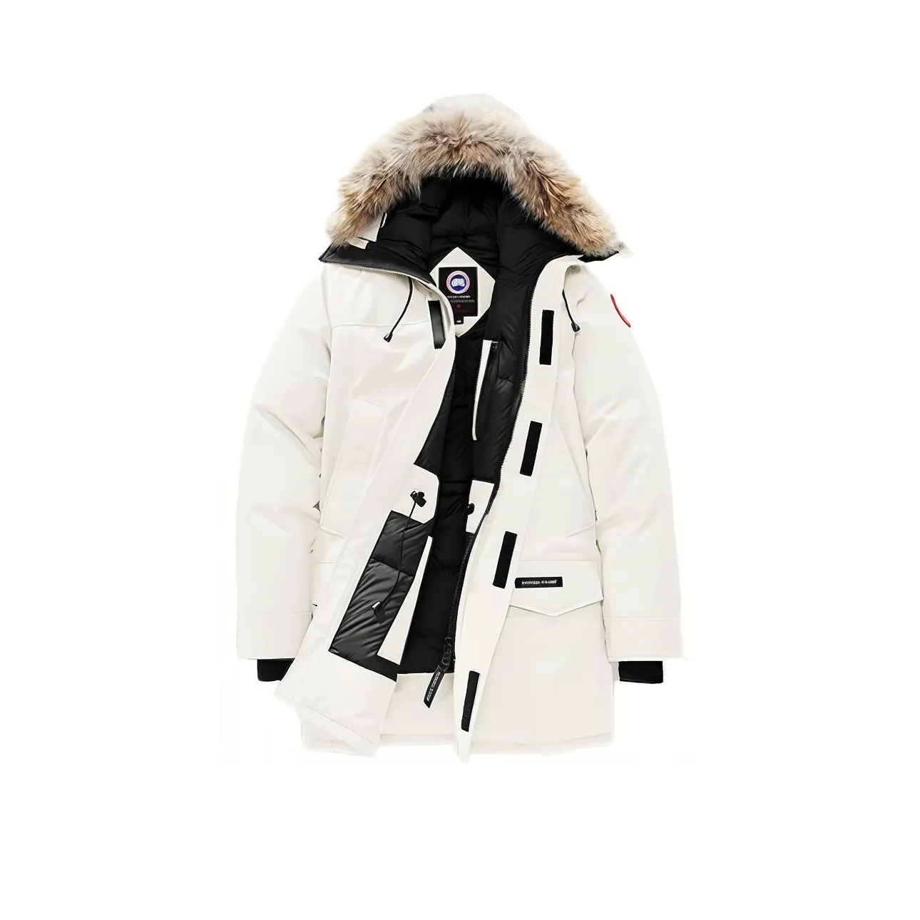 Canada Goose Langford Series Down Jackets Men Dawn White