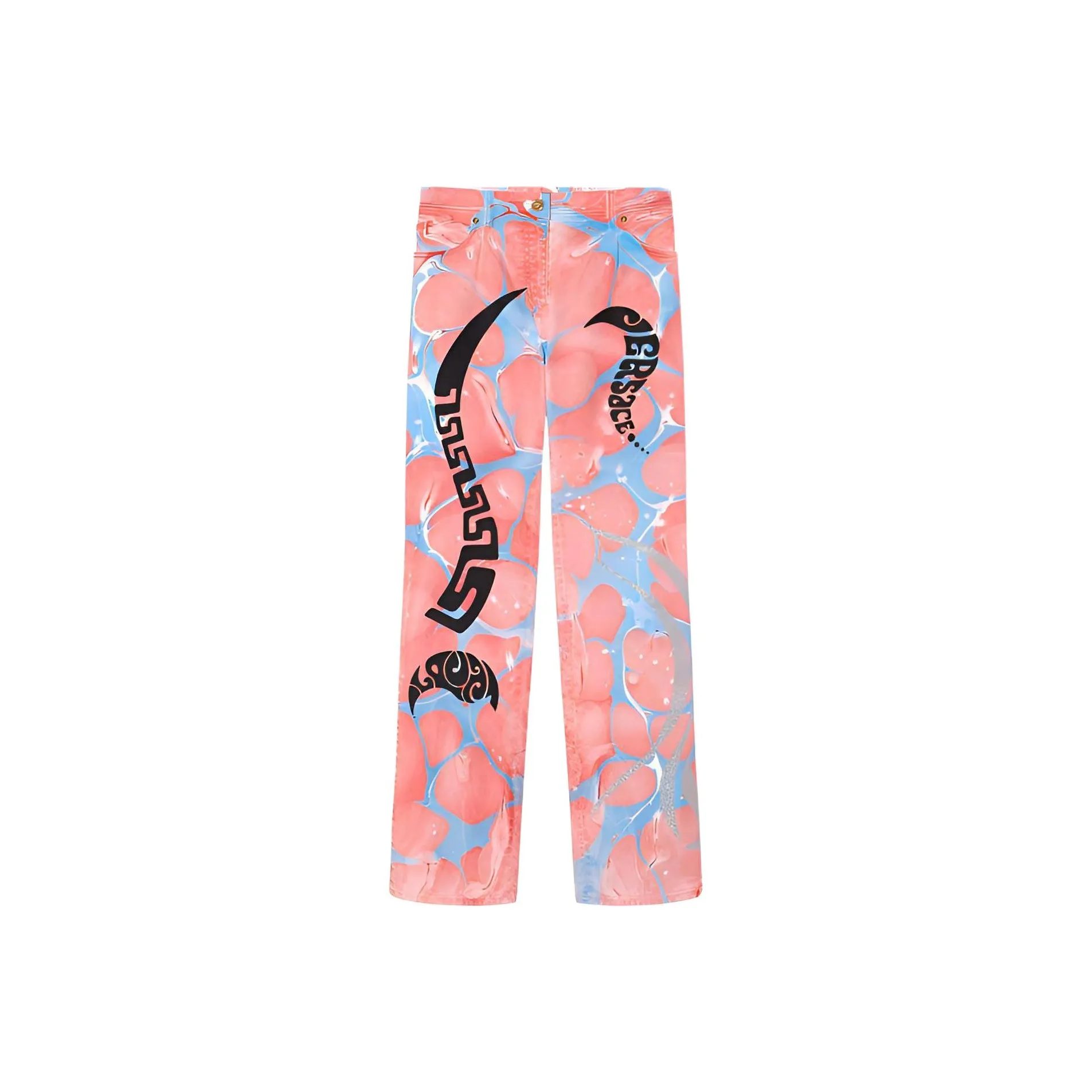 VERSACE Jeans Women's Blue Pink