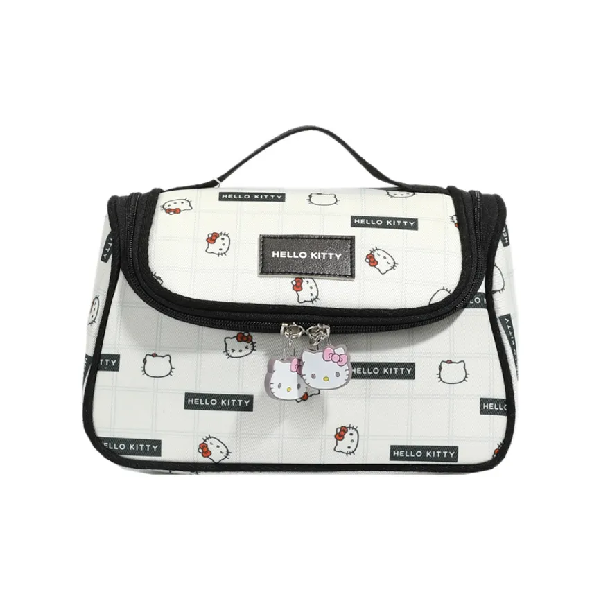 Sanrio Холст Путешествие Сумка для хранения Женская Черный Белый