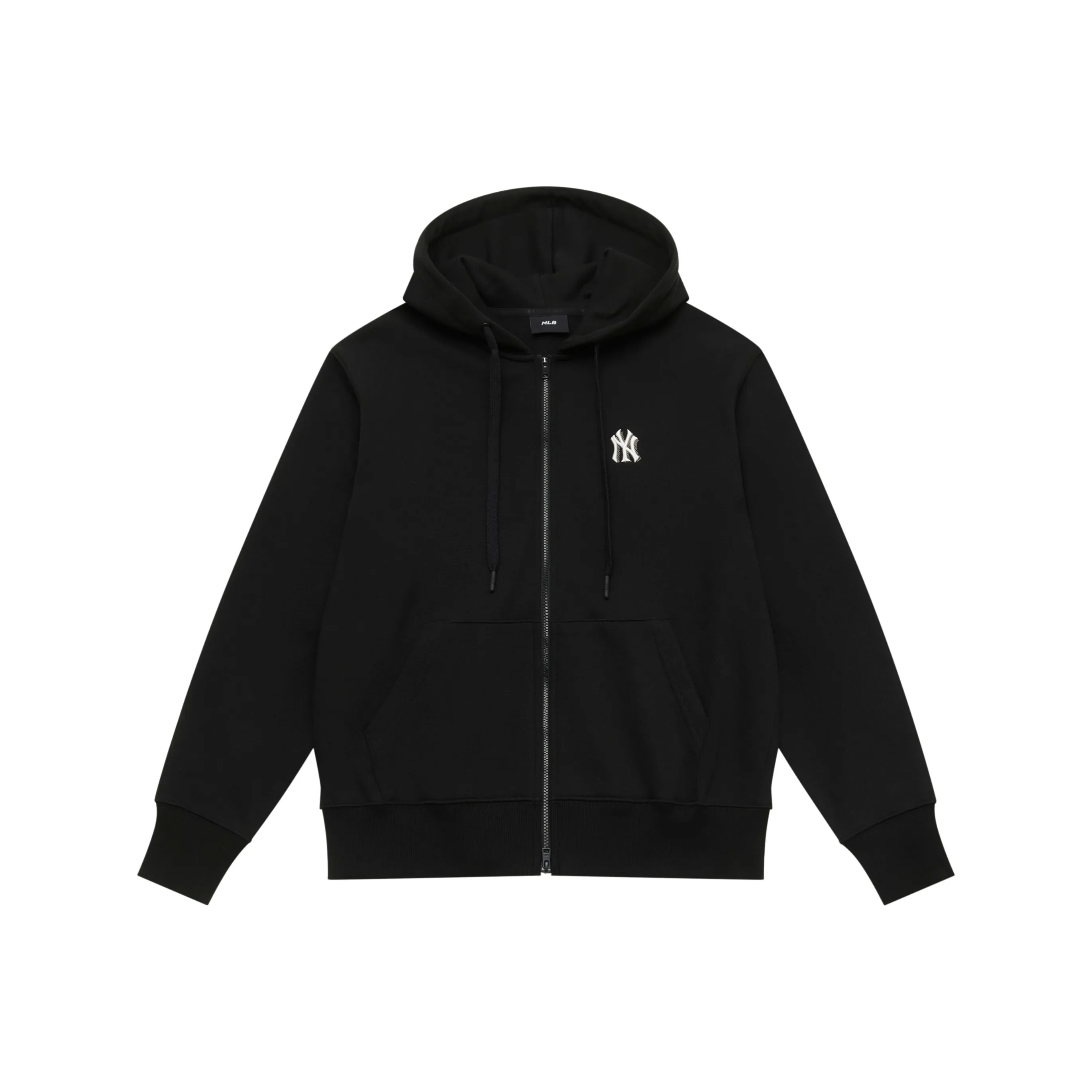 MLB New York Yankees Basic Collection 25FW Толстовка Унисекс Стандартный Черный