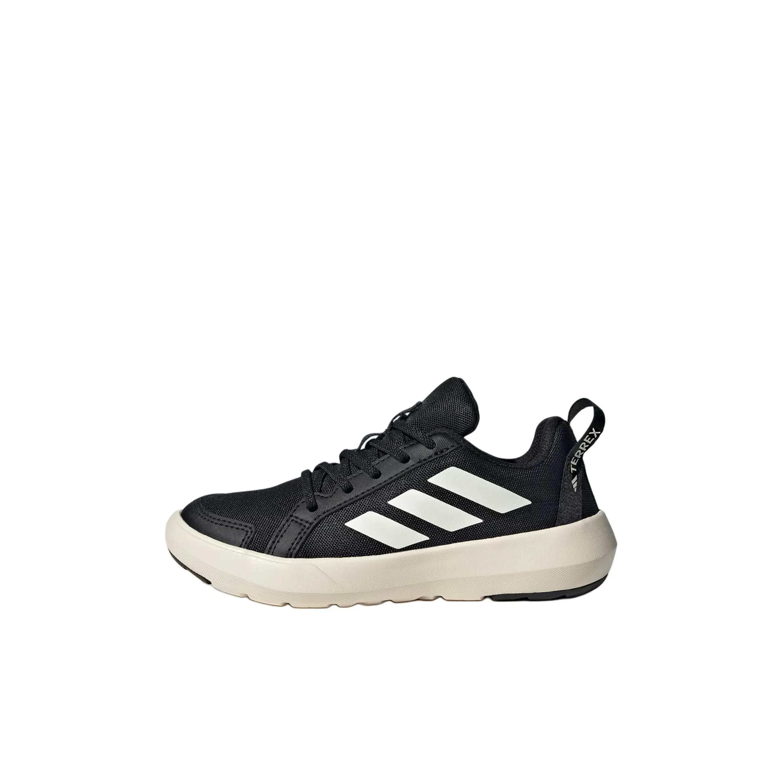 Adidas Terre Дышащие Низкие Кеды Kids Lifestyle Shoes Черные Детские