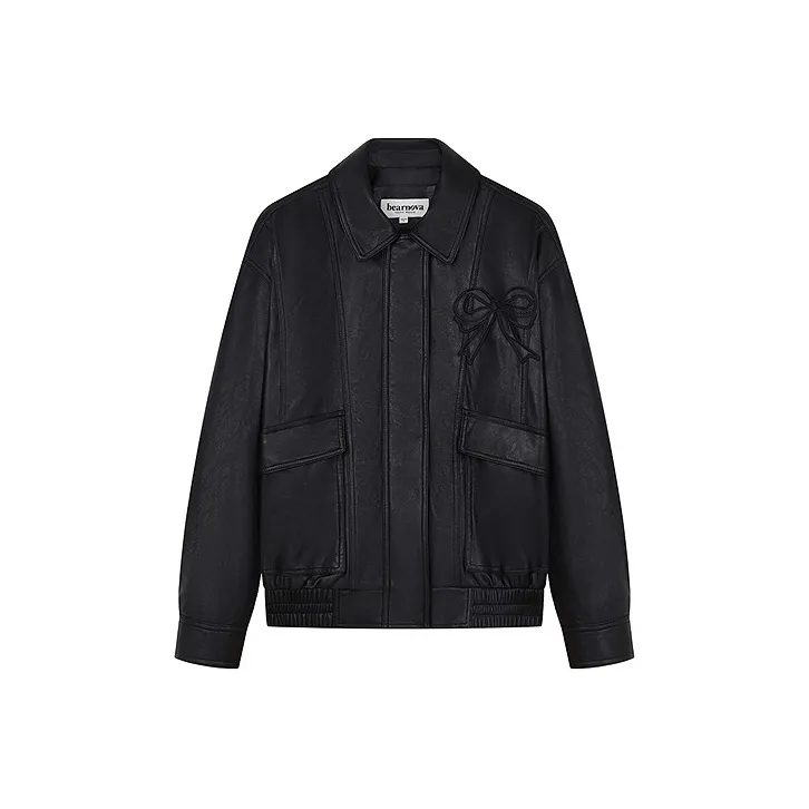 Teenie Weenie кожаная куртка женская