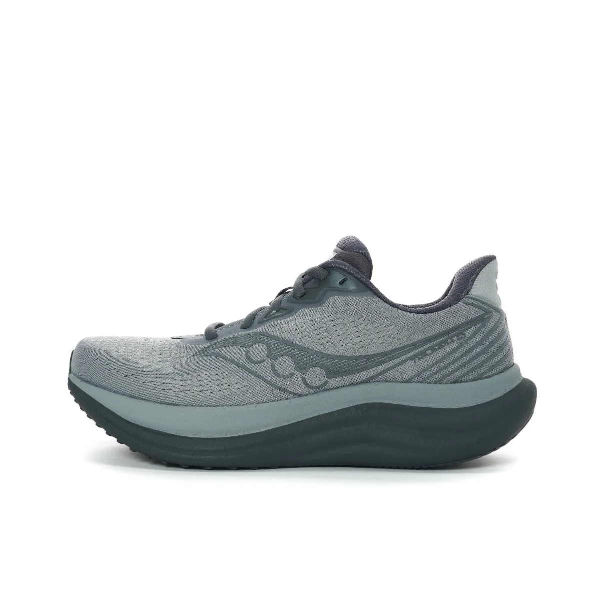 Saucony Triumph Victory 23 Low Топ Беговые кроссовки Мужской Серый