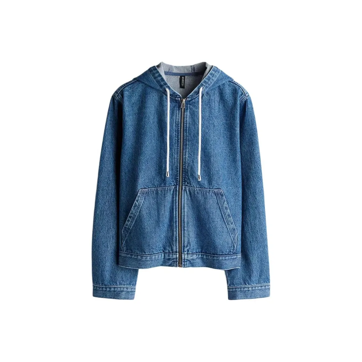 H M Джинсовый Синий Женский Куртки