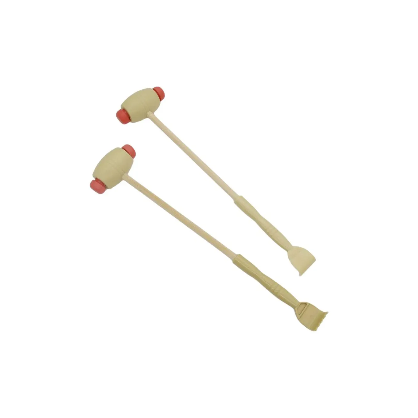 KEWANHONG Itchy Спина Scratcher Массажный молоток с деревянной ручкой массажер для шеи и спины для зудящей кожи