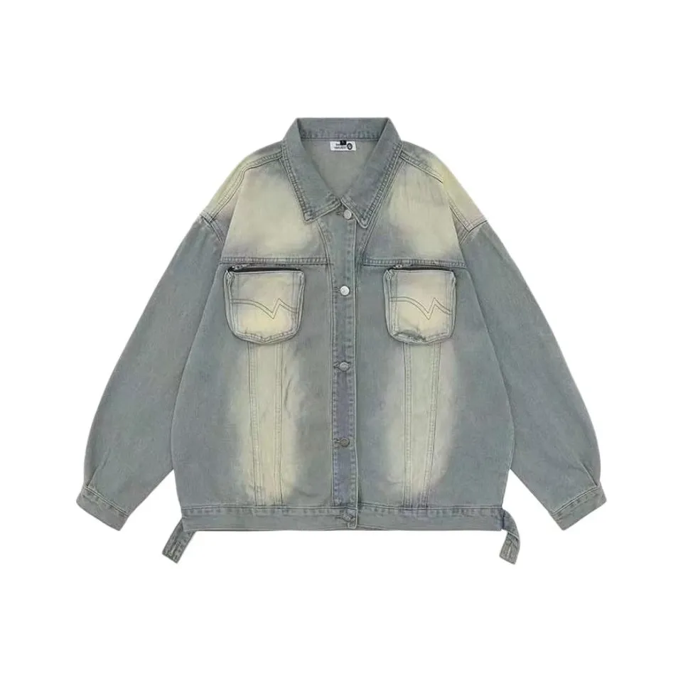 GEOGRE ALEX Светло-синий Мужская Джинсовая Куртка