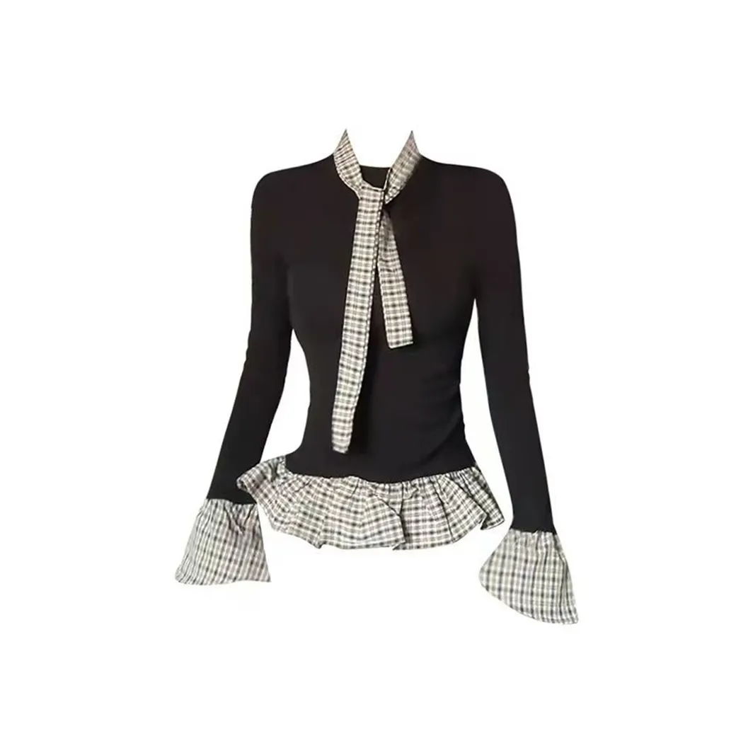 MIMOSA CHUR Черный Женские T-рубашки