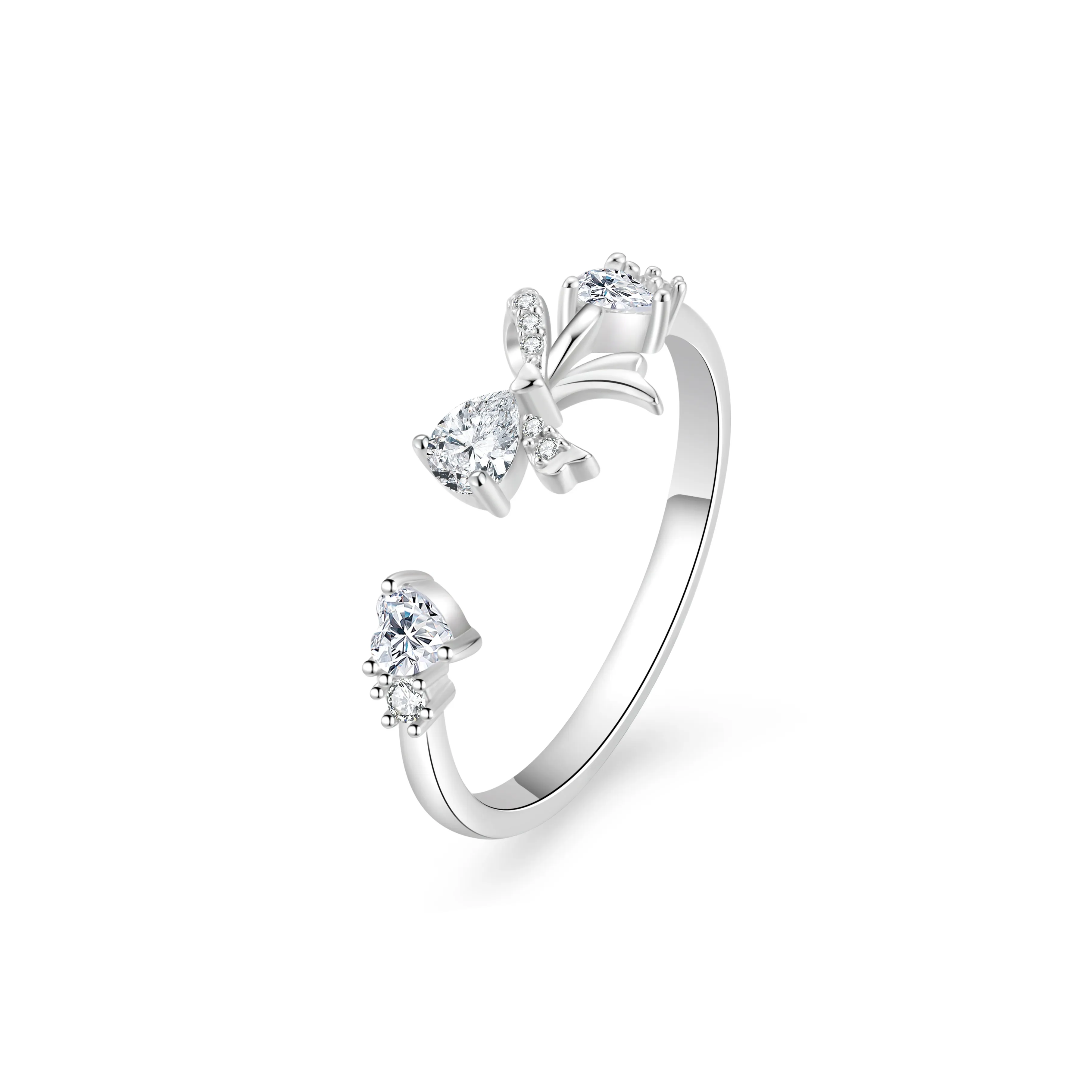 Central Fashion Silver 925 Rings Women's