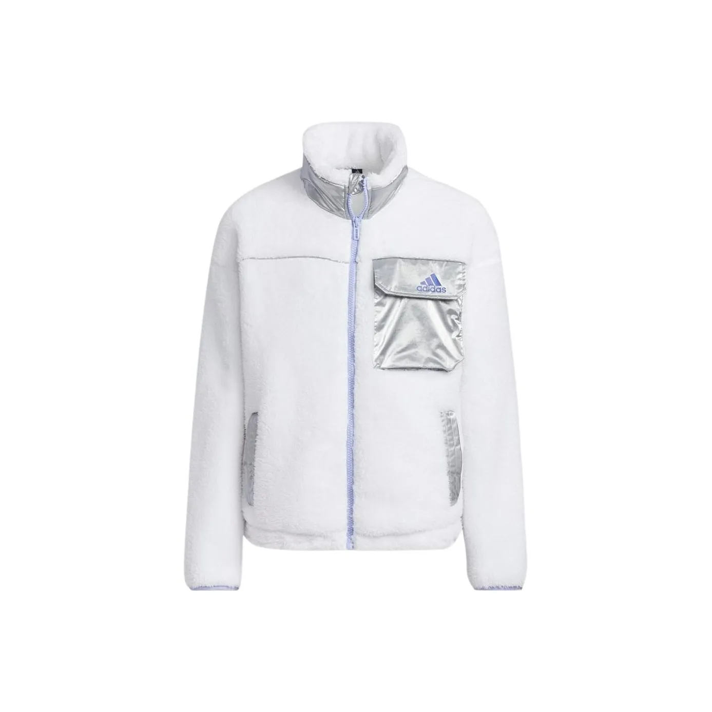 Adidas Длинный рукав куртка с молнией для подростков