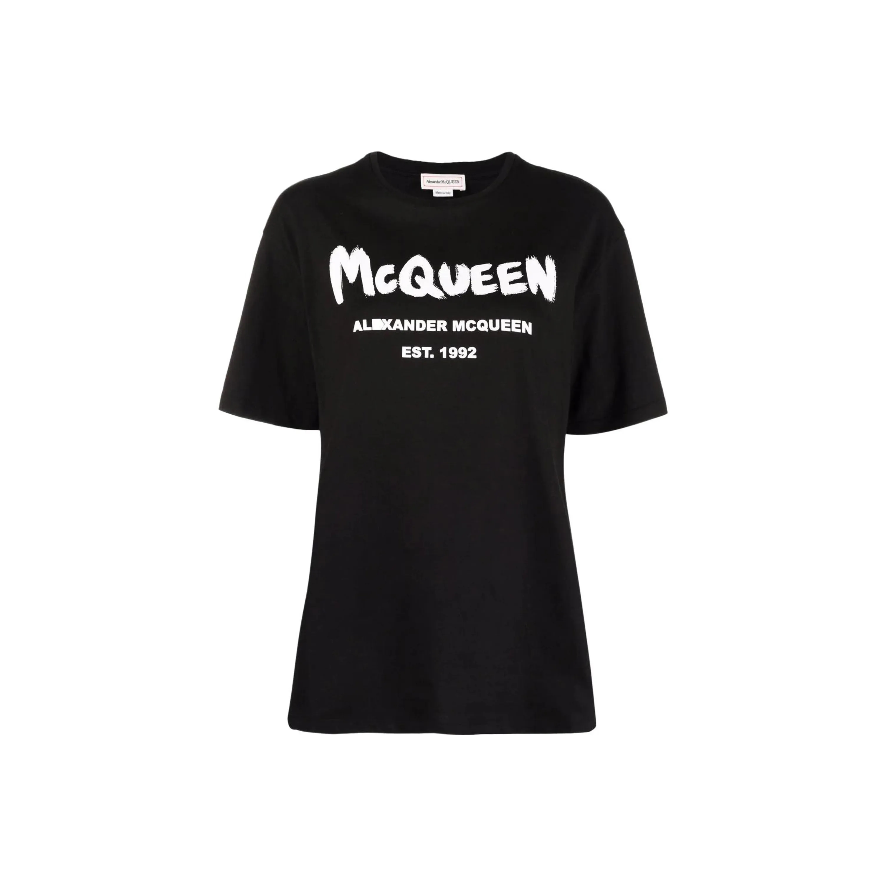Alexander McQueen SS22 T-Shirt Женская Черная
