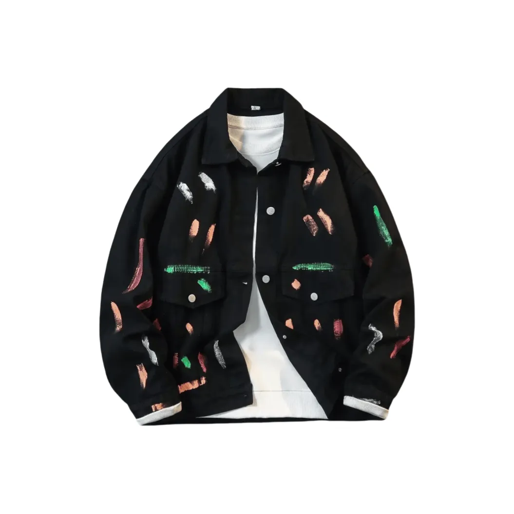 APBM Черный Унисекс Джинсовые куртки