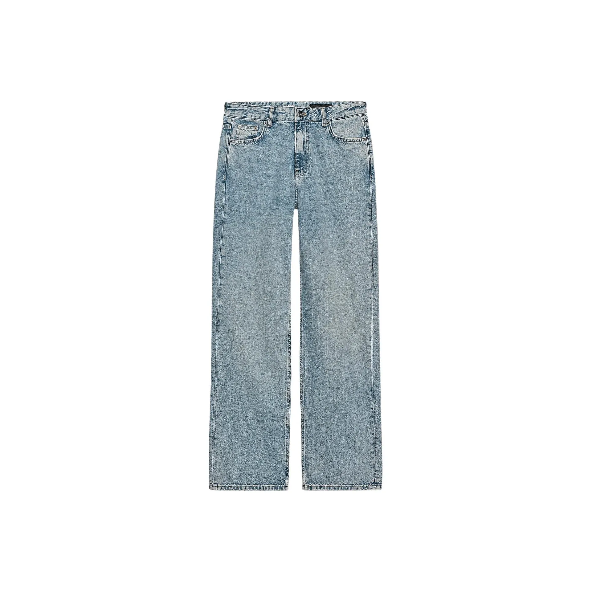 ZARA ZW Series Светло-синие Женские Джинсы