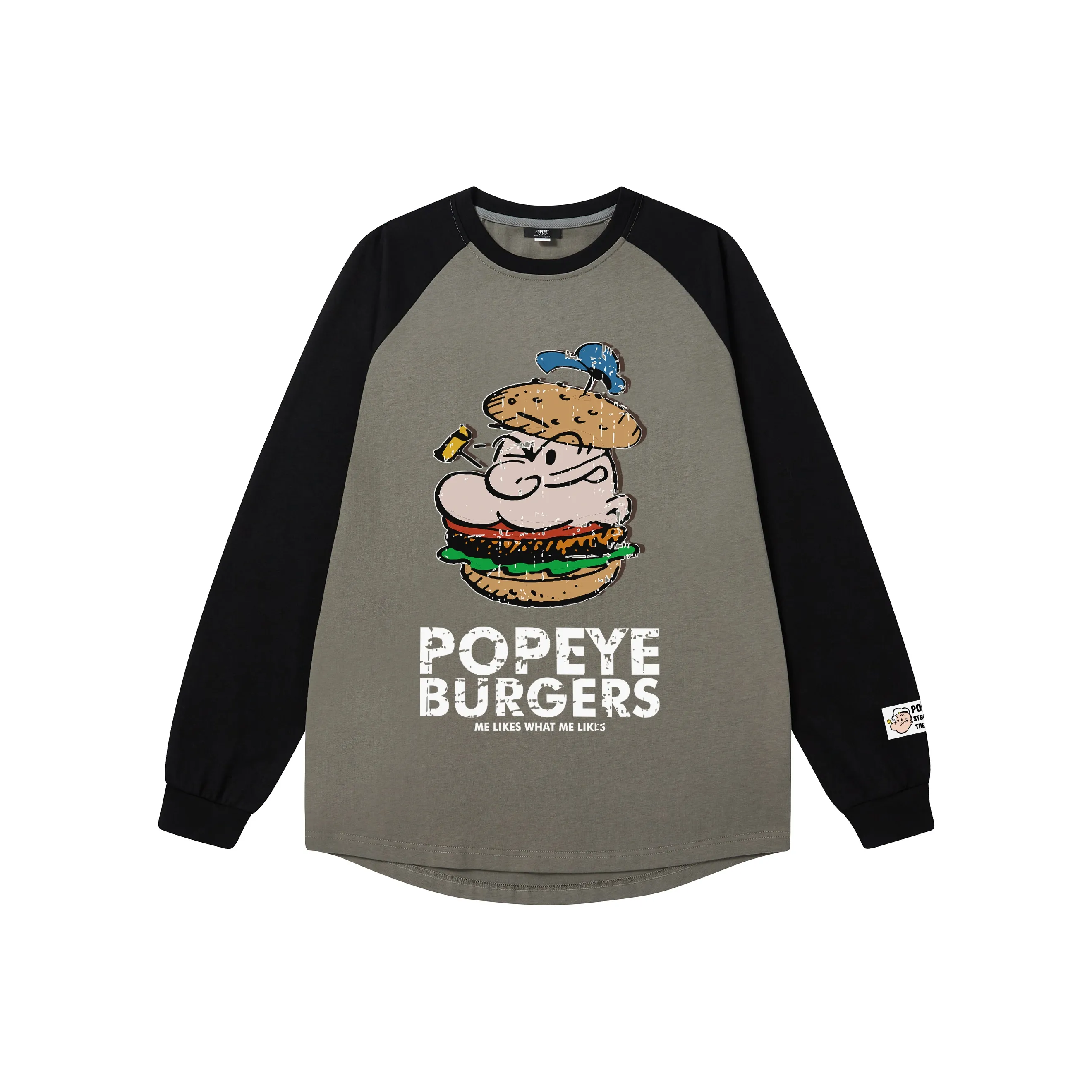 POPEYE Длинный рукав Т-рубашка Унисекс