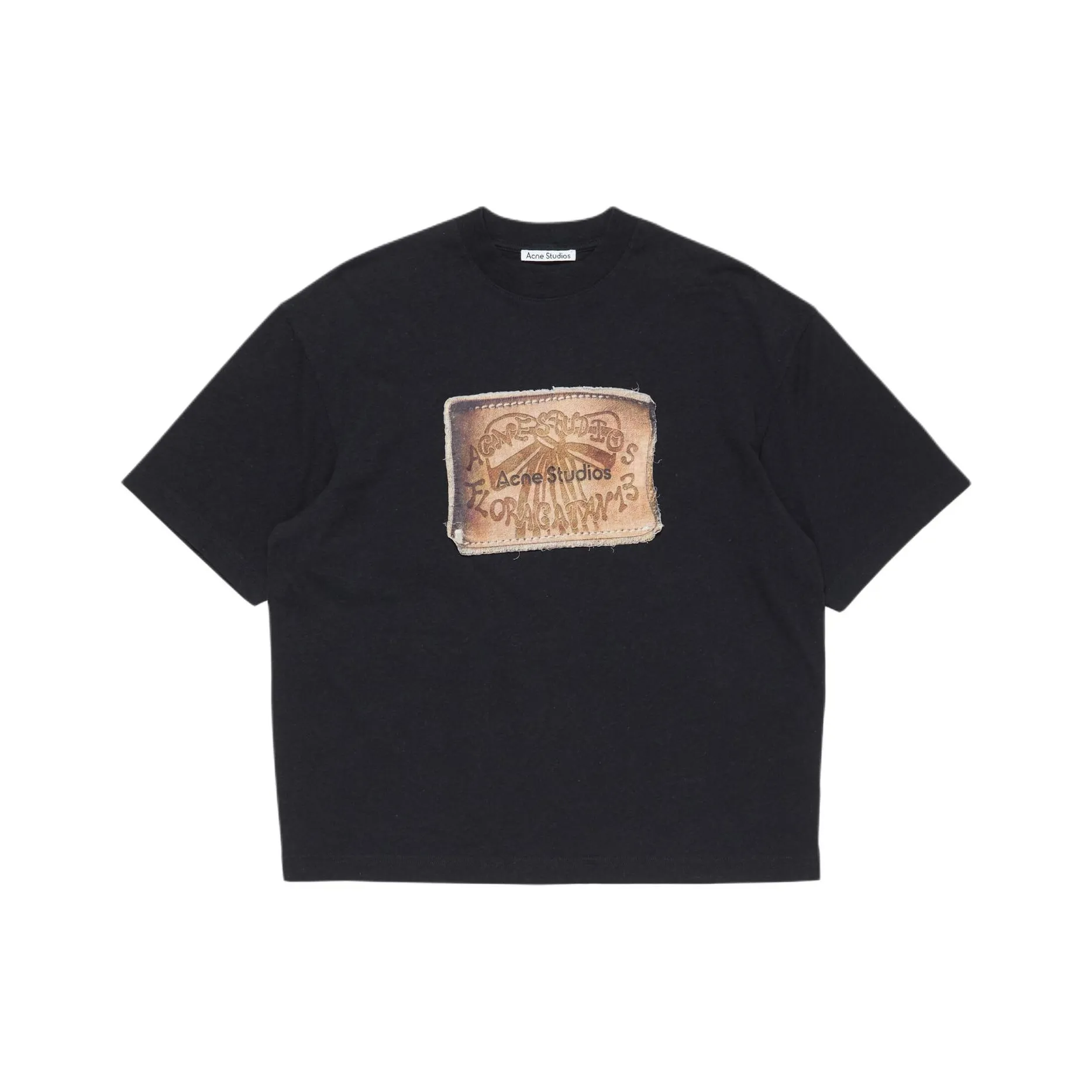 Acne Studios Черный Унисекс T-рубашки