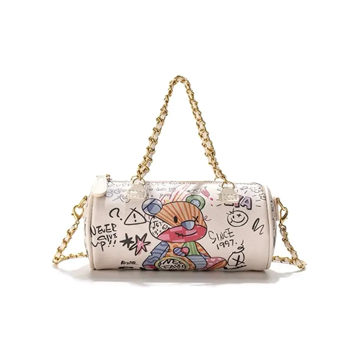 Harris Salome Сумка через плечо из синтетической кожи стандартная женская стиль граффити