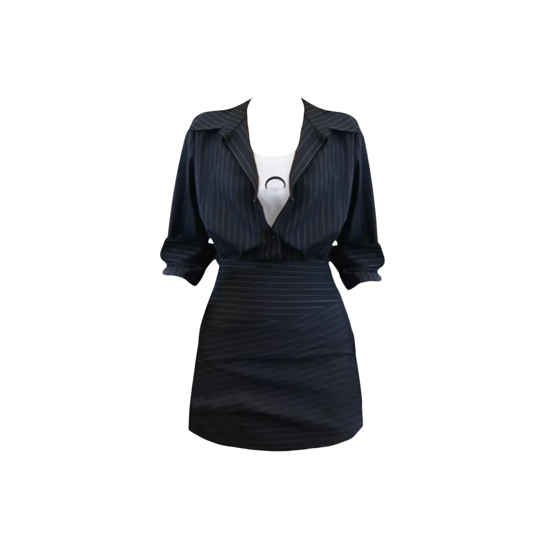 GORGEOUSIDEA Весенний Осенний Длинный Рукав Платье Женское