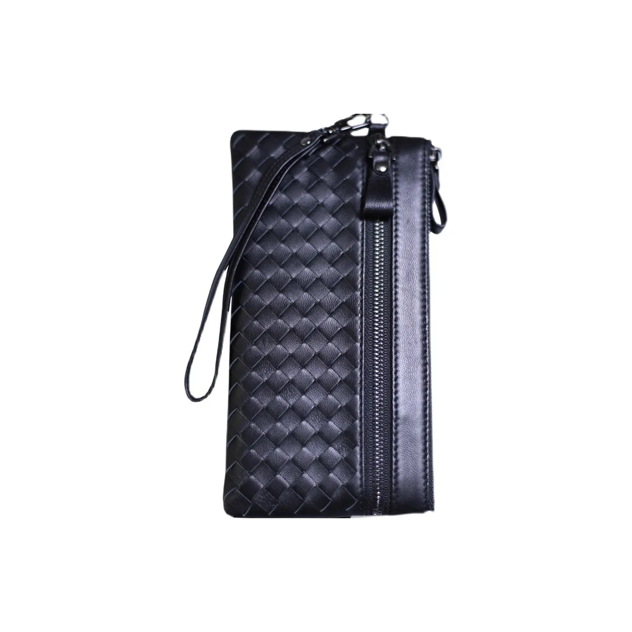 VIHUS Sheepskin Wallet Standard Men's Black