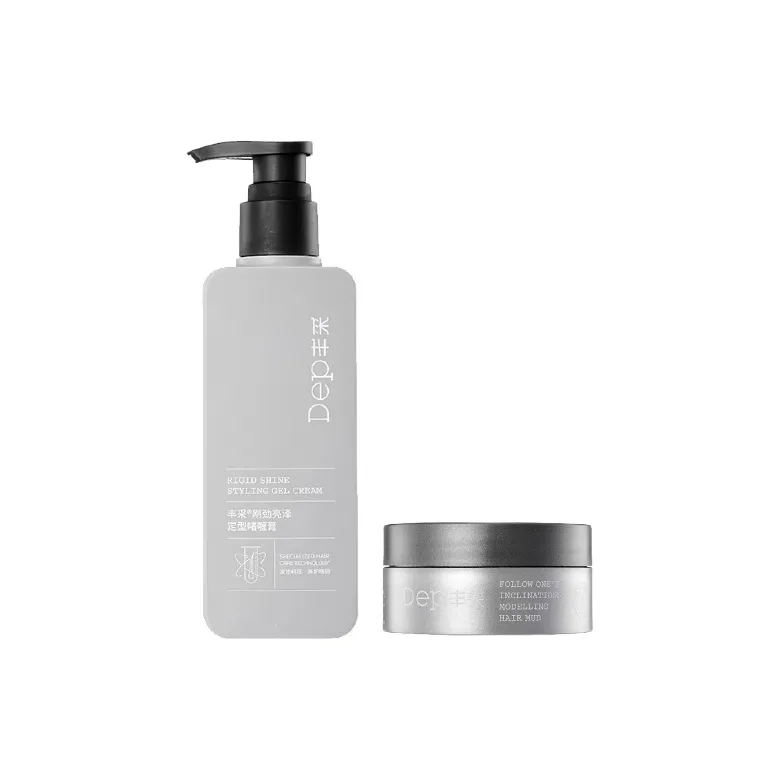 FENGCAI Strong SHINE Гель Крем Волосы Глина Два Штуки Комбо Набор Инструментов Блестящий Формирование Длинный Долговечный FLUFFY Укладка 168г+68г