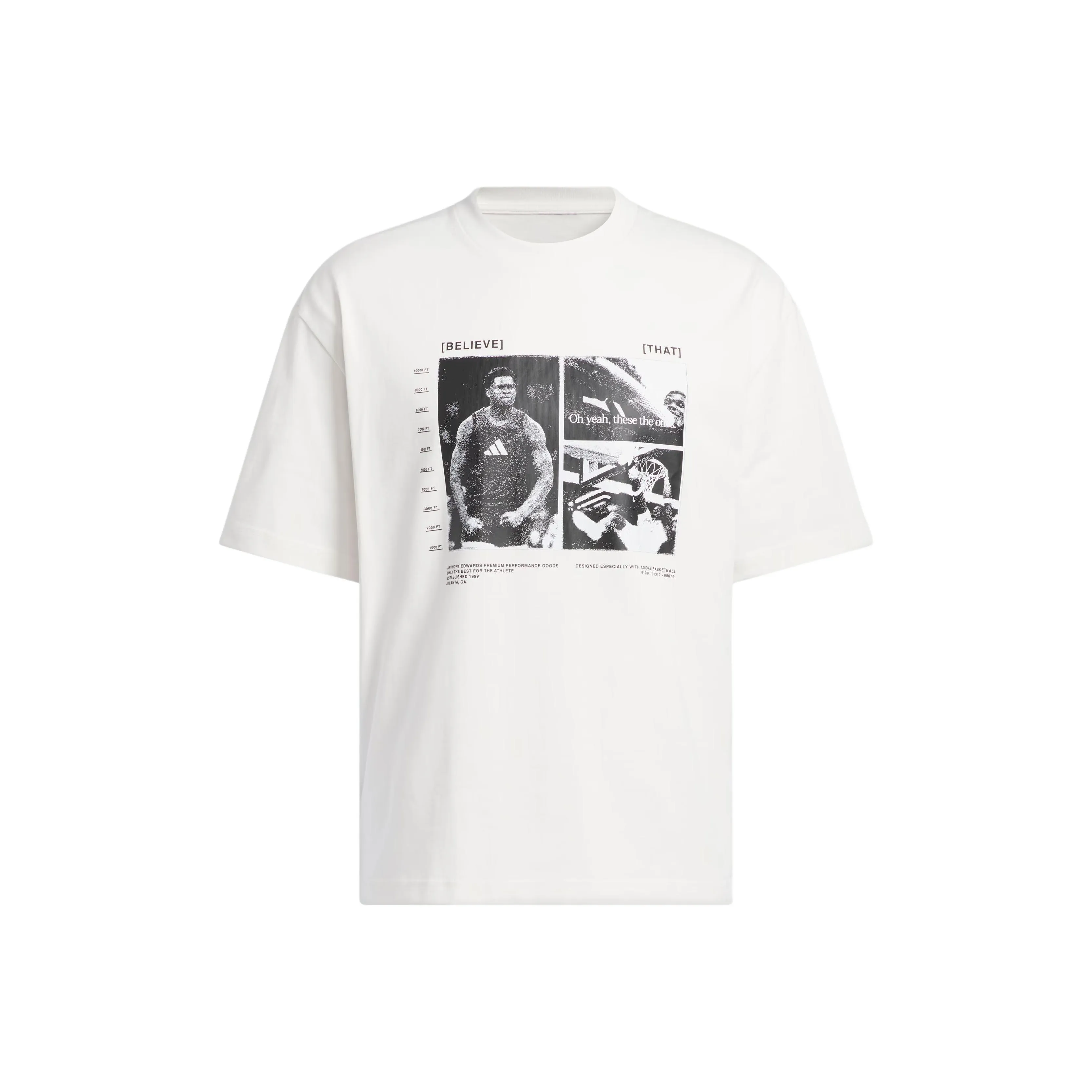 Adidas x ANTHONY EDWARDS SS25 T-Shirt Мужской