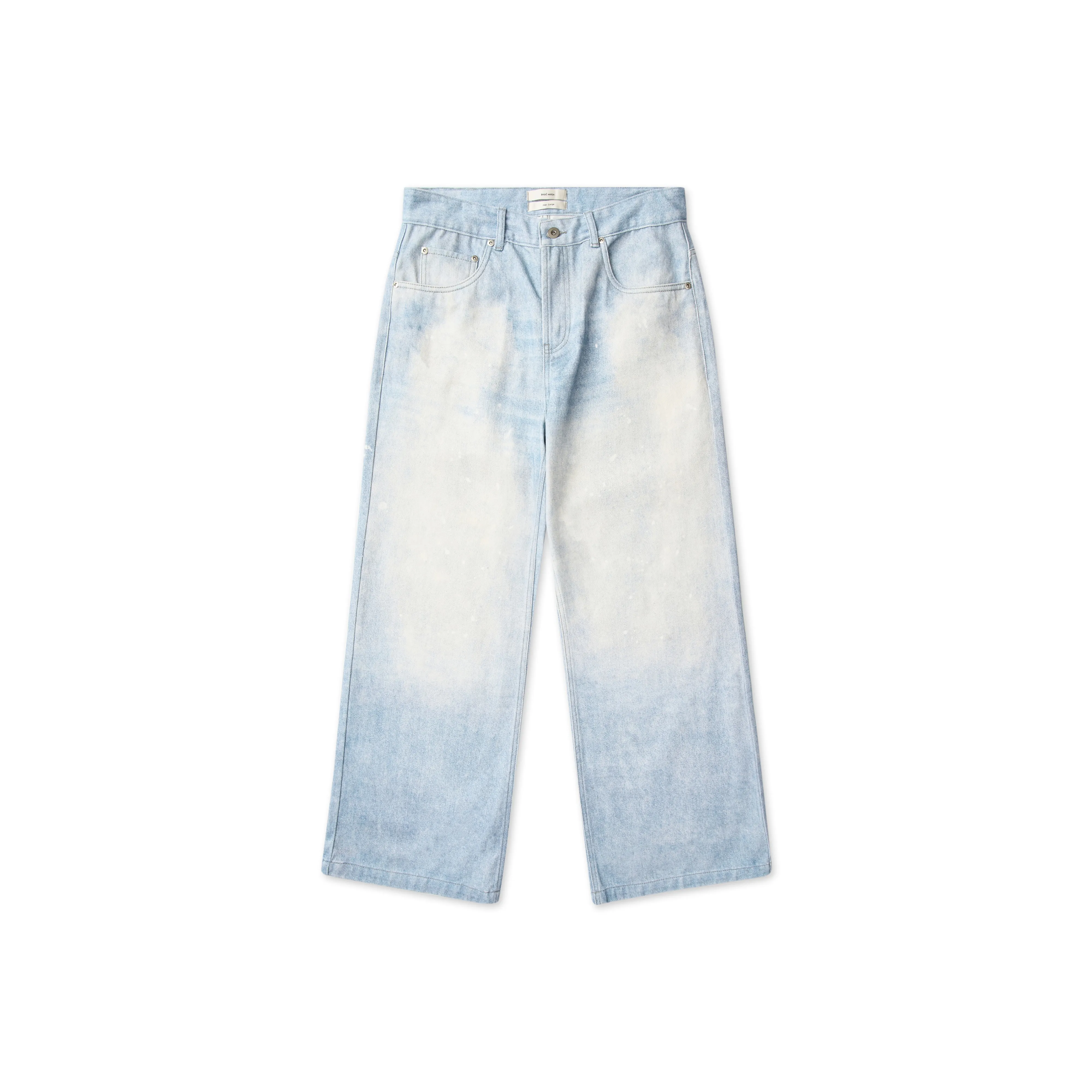 BASIC MATCH Светло-синие унисекс джинсы