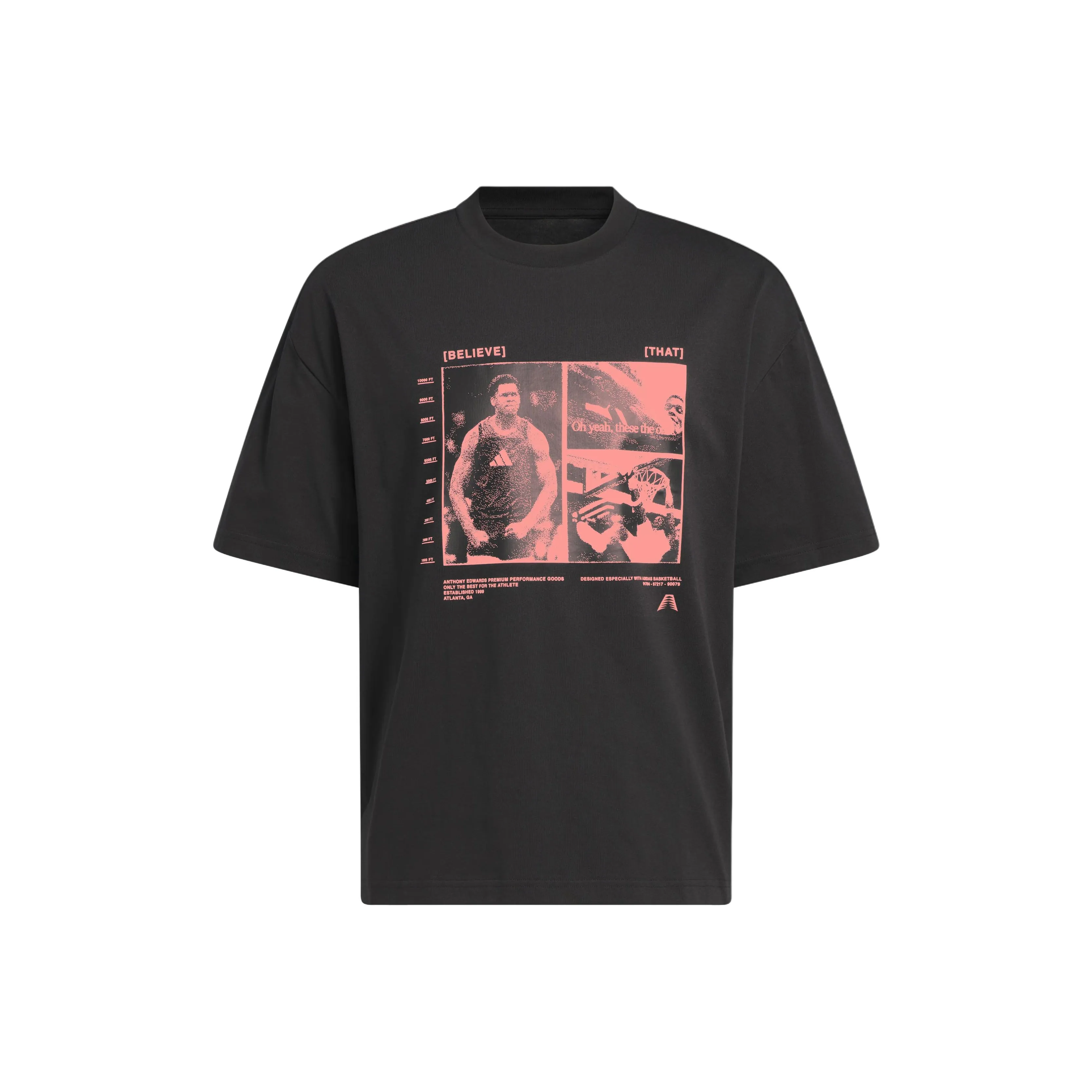 Adidas x ANTHONY EDWARDS T-Shirt Мужской