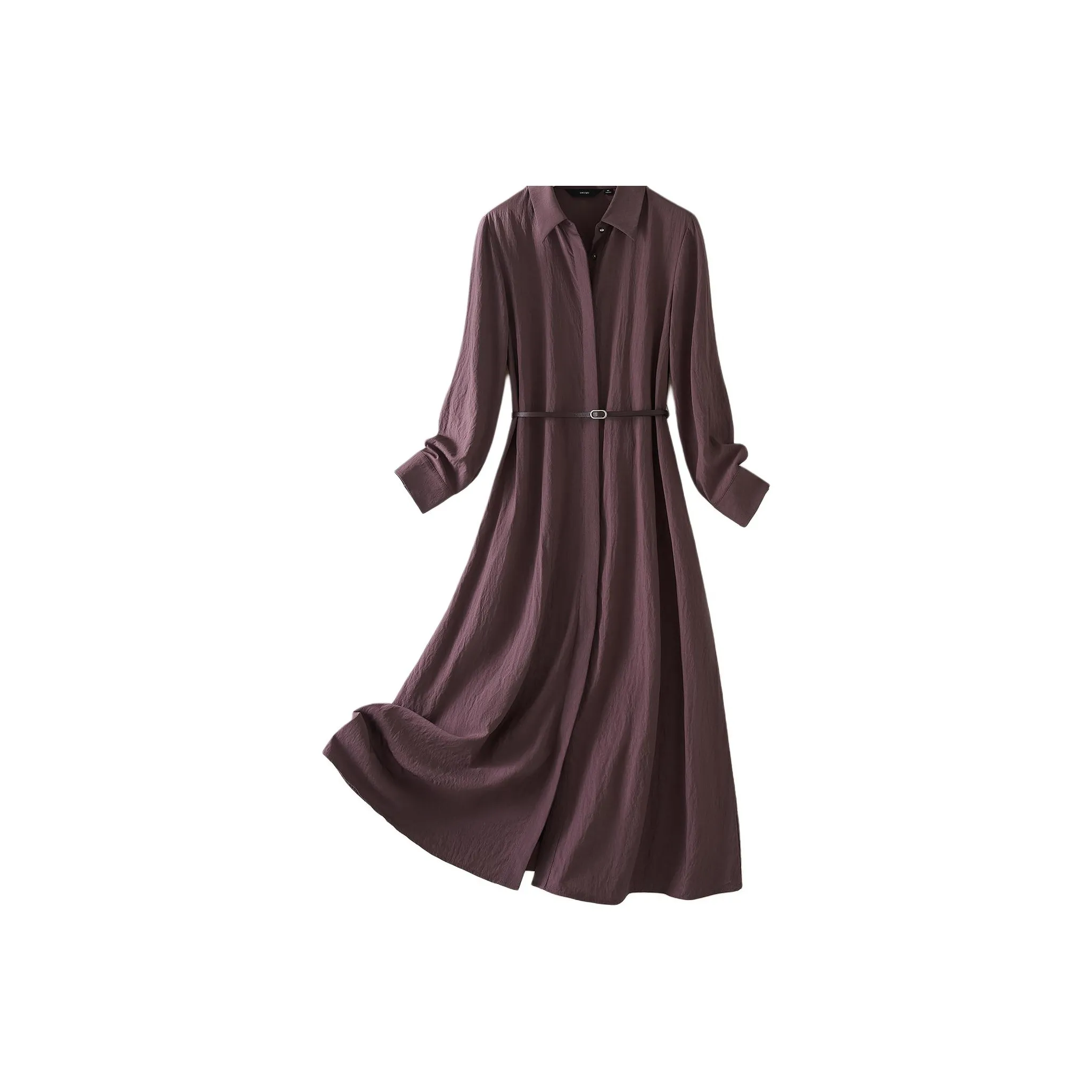 IHIMI Длинное платье с длинными рукавами женское