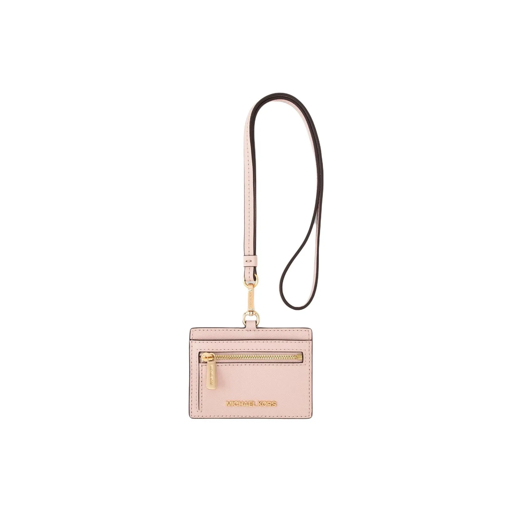 MICHAEL KORS Jet Set Travel Leather ID Card Holder, Wallet, Card Holder Women's Pink