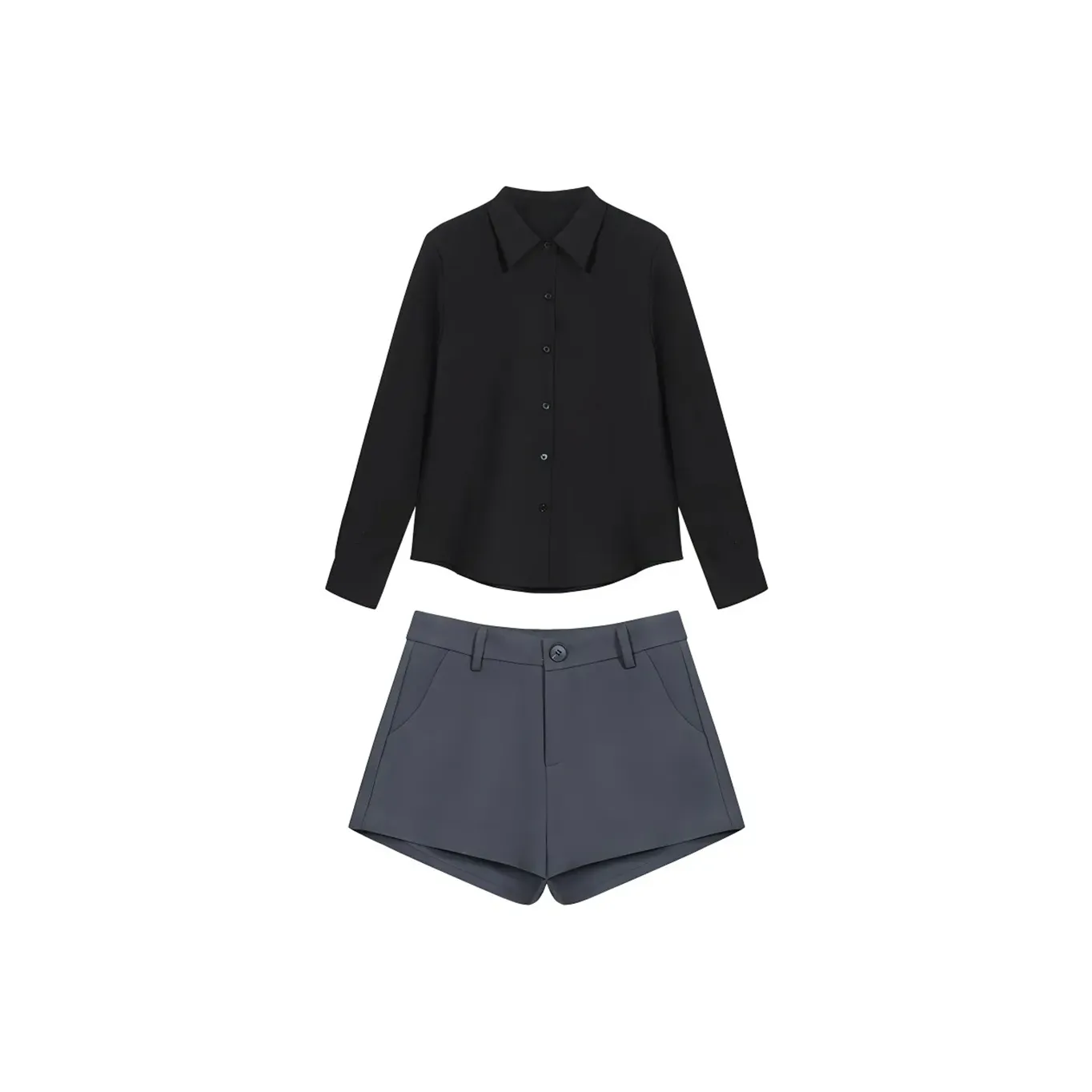 SDN by41 Черный Женские Повседневные Костюмы