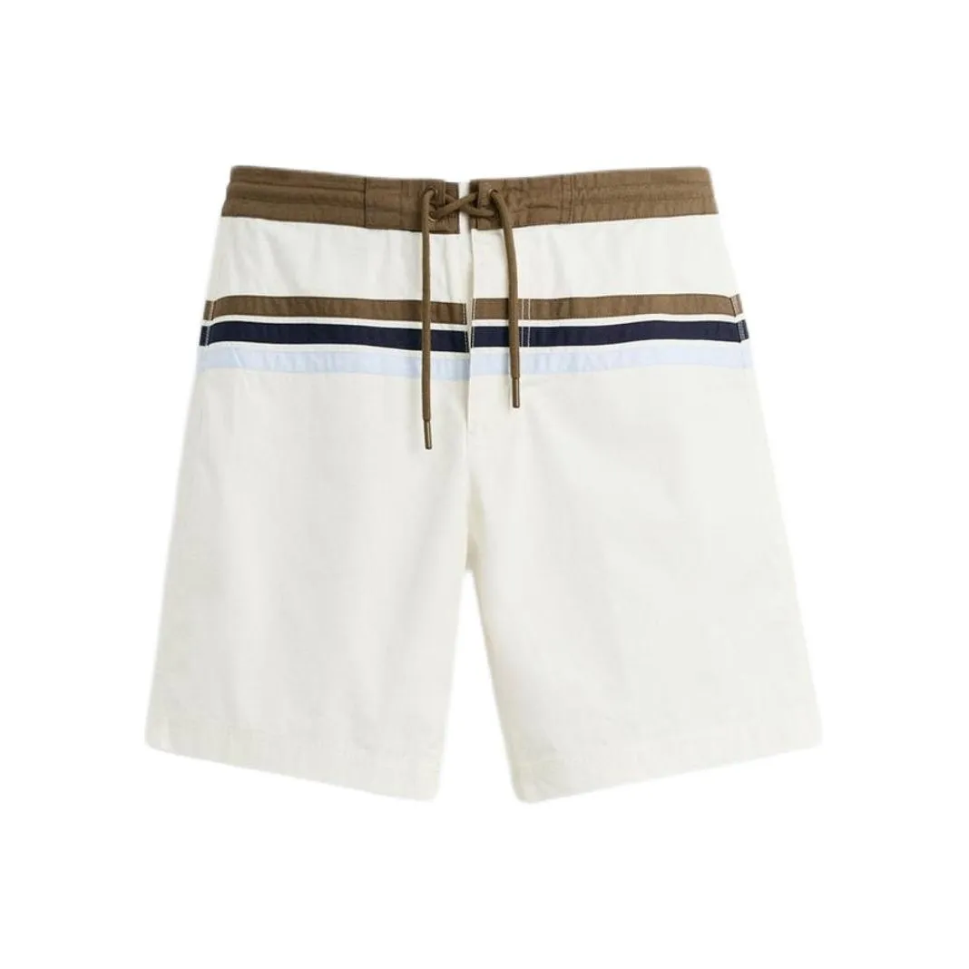 ZARA Белые Мужские Плавательные Шорты