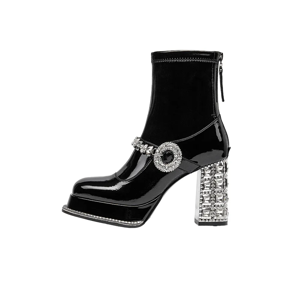 SHOESZOOO Высокий каблук Ботильоны на каблуке 10 см Женские