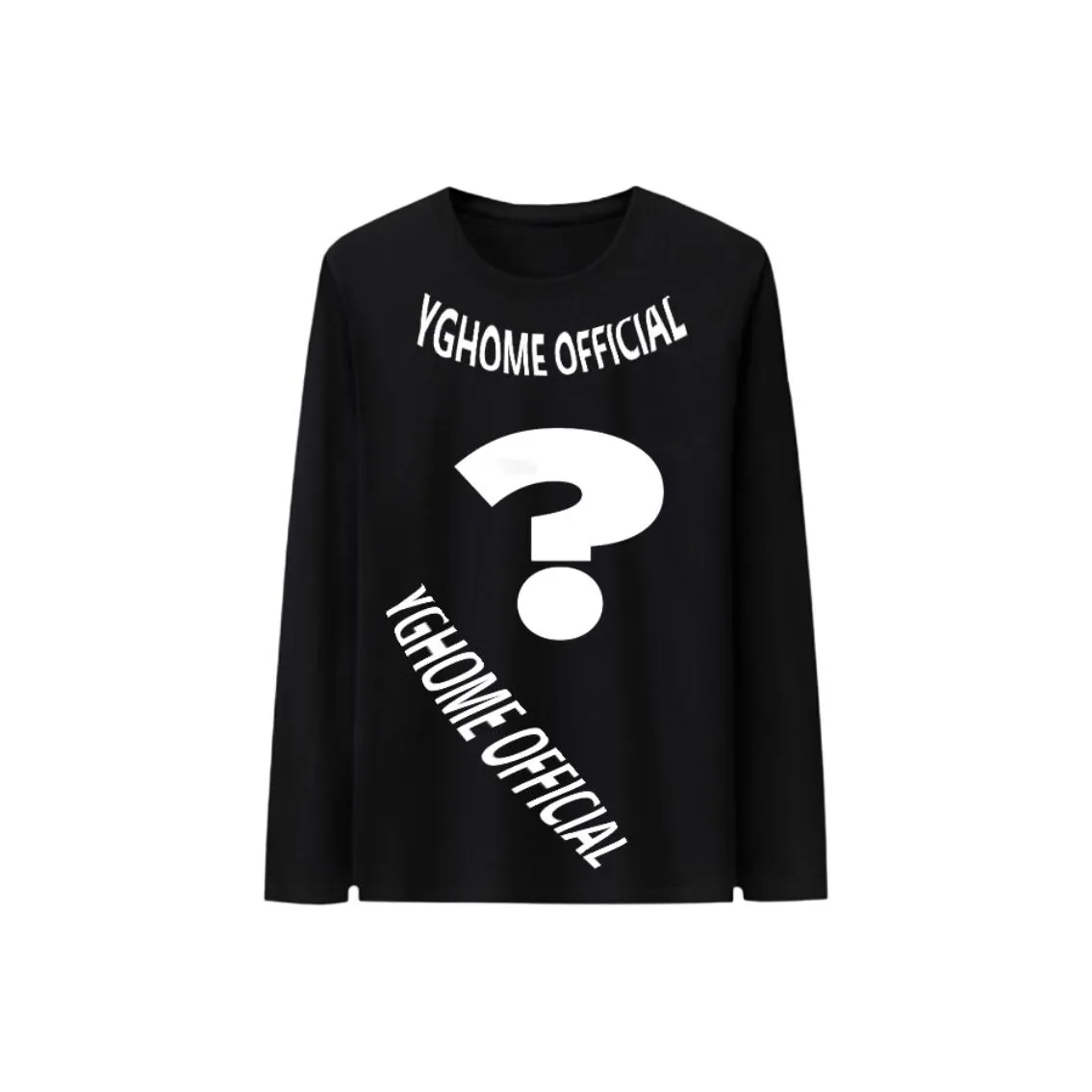 YGHOME OFFICIAL Черный Question Mark Унисекс T-рубашки