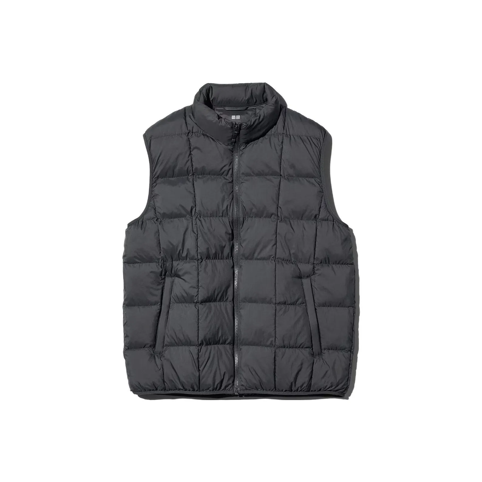 UNIQLO Темно-серый унисекс жилеты