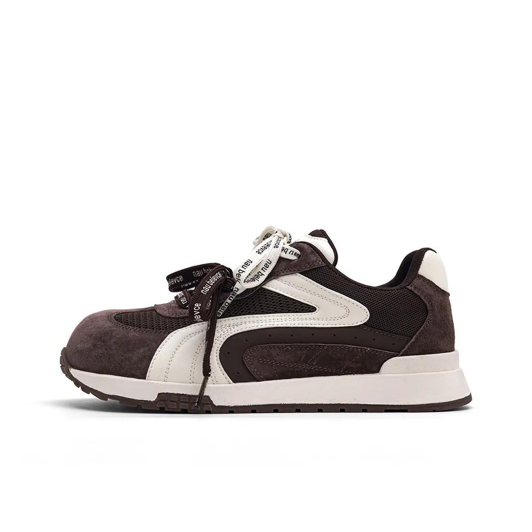 UNCLEWEN Какао Богатый And Кремовый визуально увеличивает рост Lightweight Breathable Низкий Топ Повседневный Cortez Обувь Женские