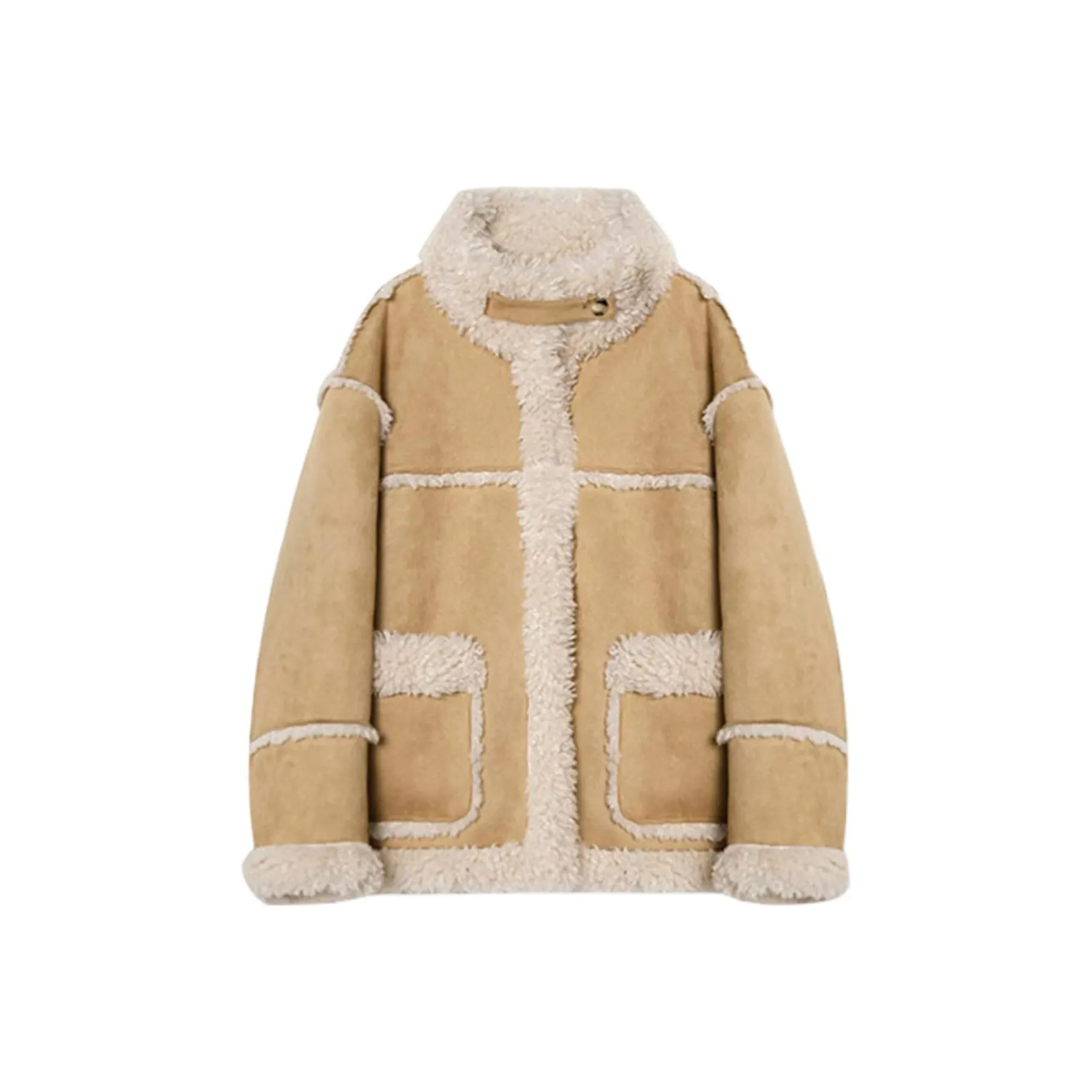 VKXOW Хаки Женские Бархатные Куртки