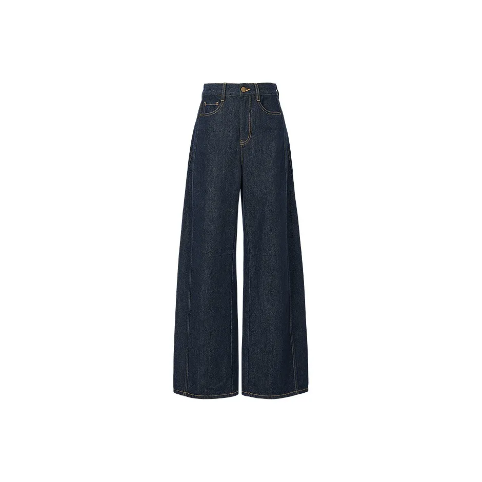 Hopeshow Темно-джинсовый синий 072 Женские джинсы