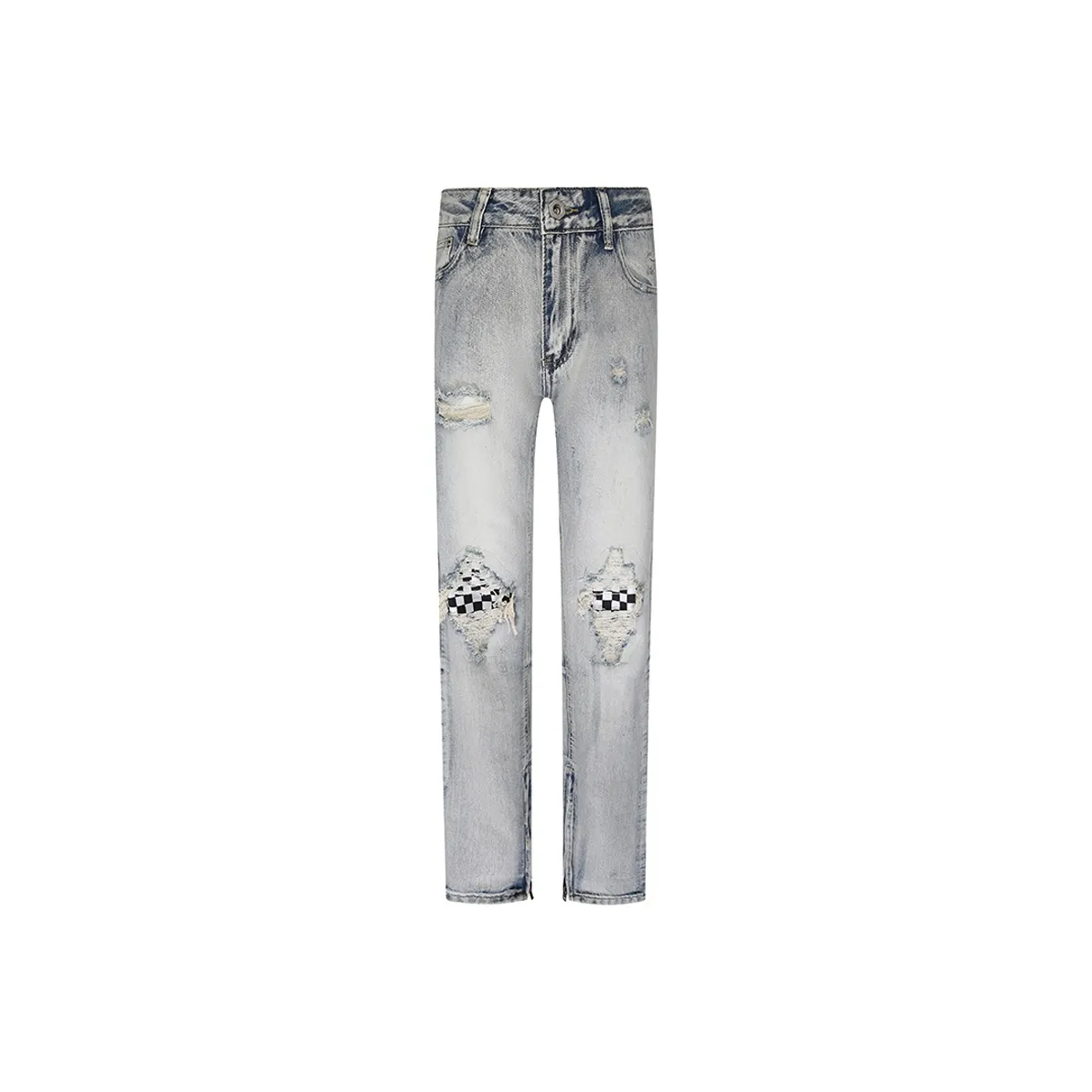 COOLALPACA Jeans Unisex Denim Blue